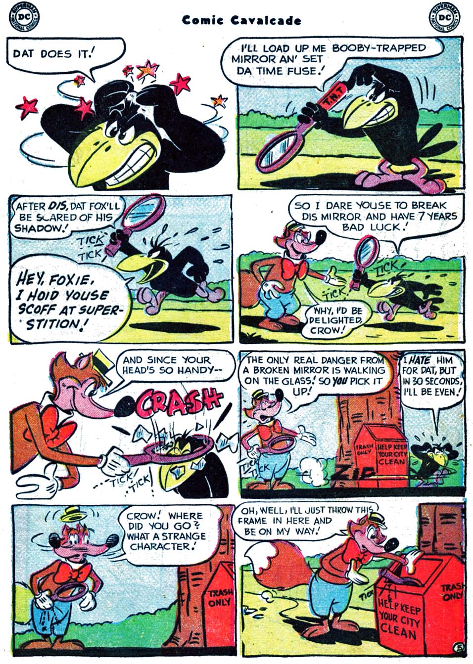 Read online Comic Cavalcade comic -  Issue #62 - 7