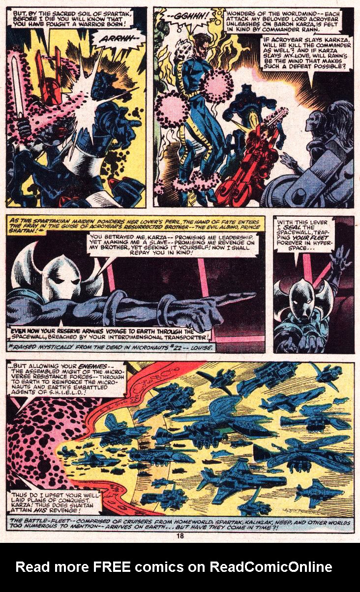Read online Micronauts (1979) comic -  Issue #28 - 14