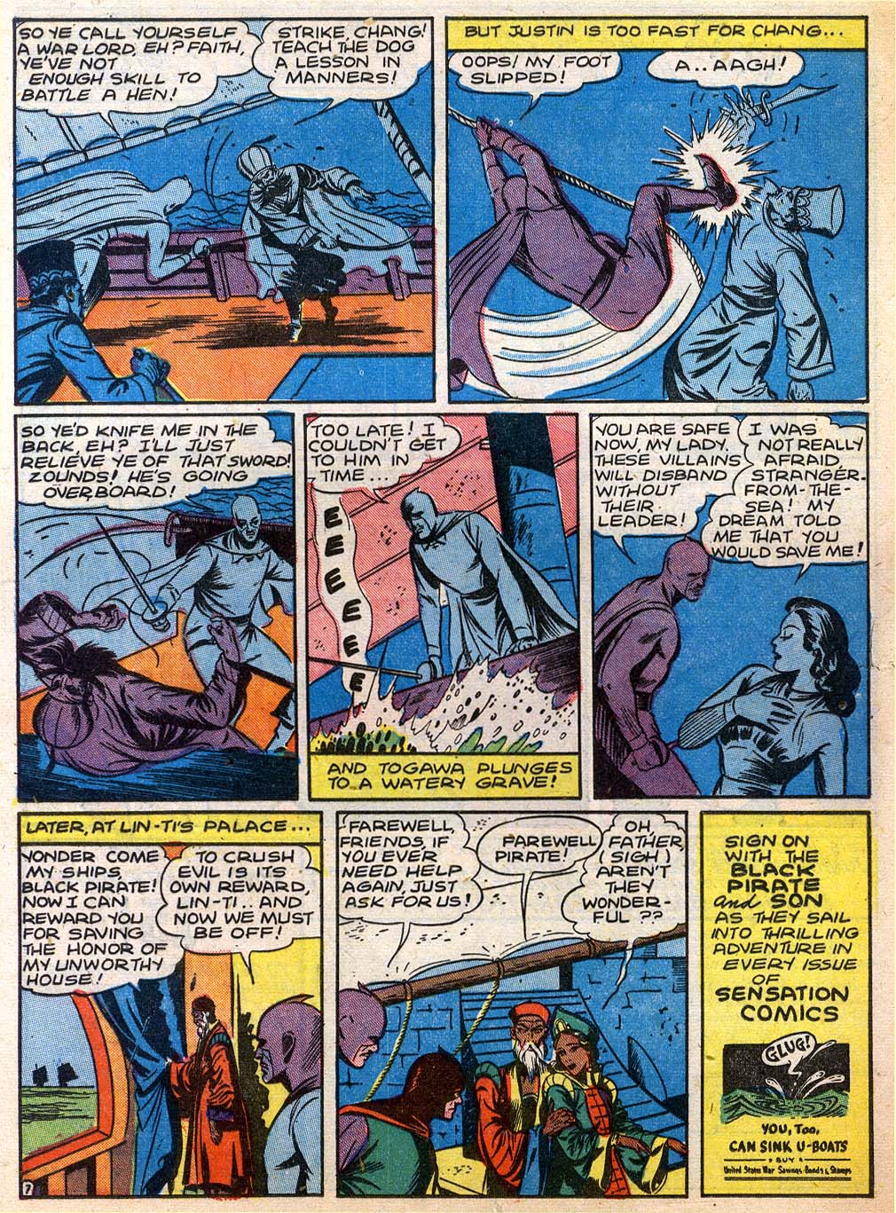 Read online Sensation (Mystery) Comics comic -  Issue #27 - 23