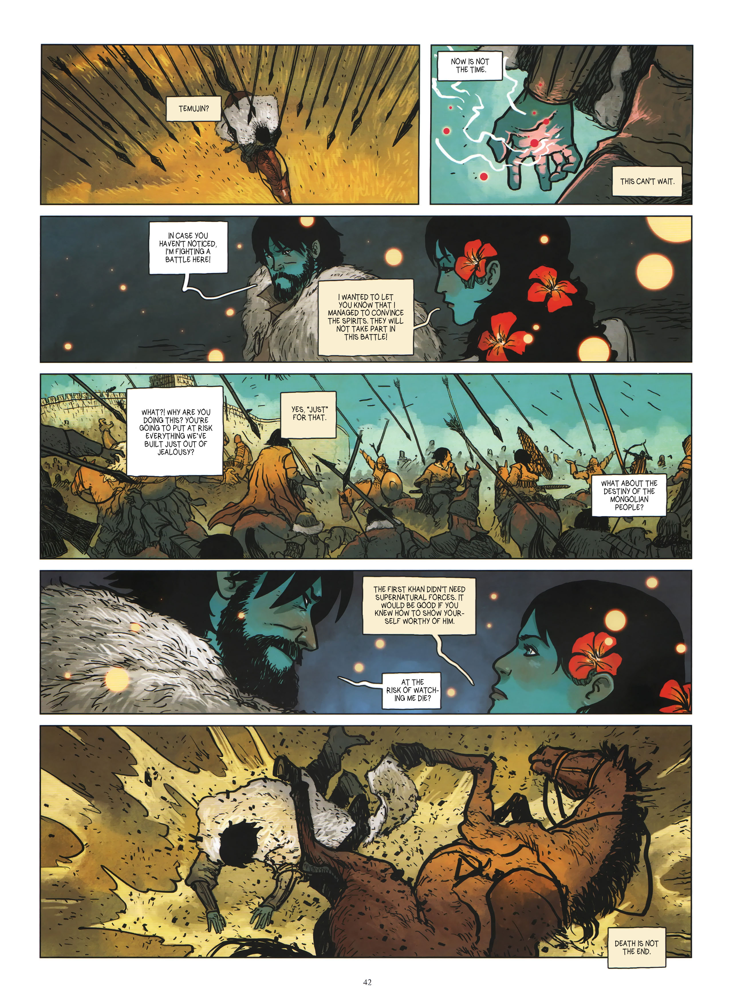 Read online Temujin comic -  Issue #2 - 44