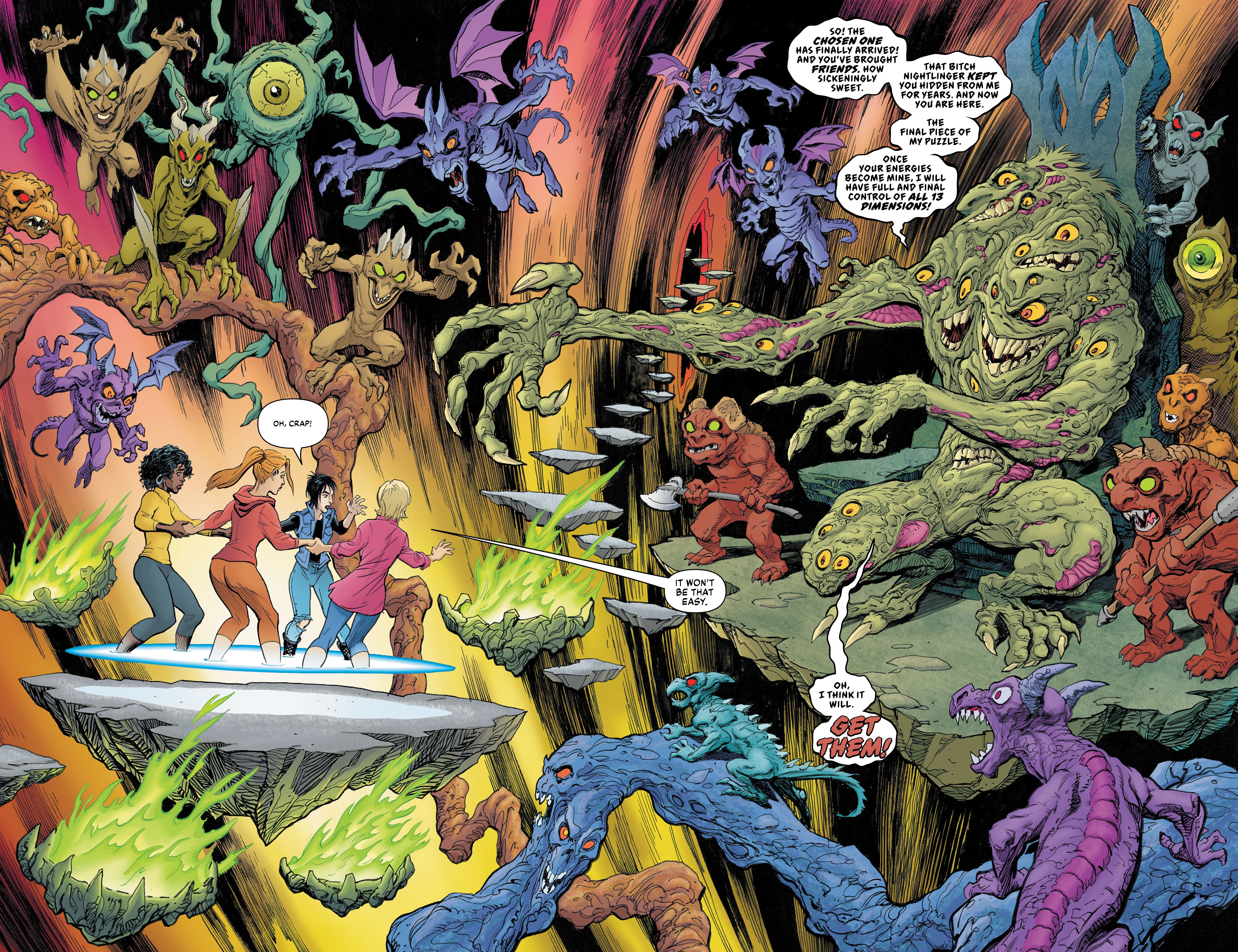 Read online Girls of Dimension 13 comic -  Issue #5 - 6