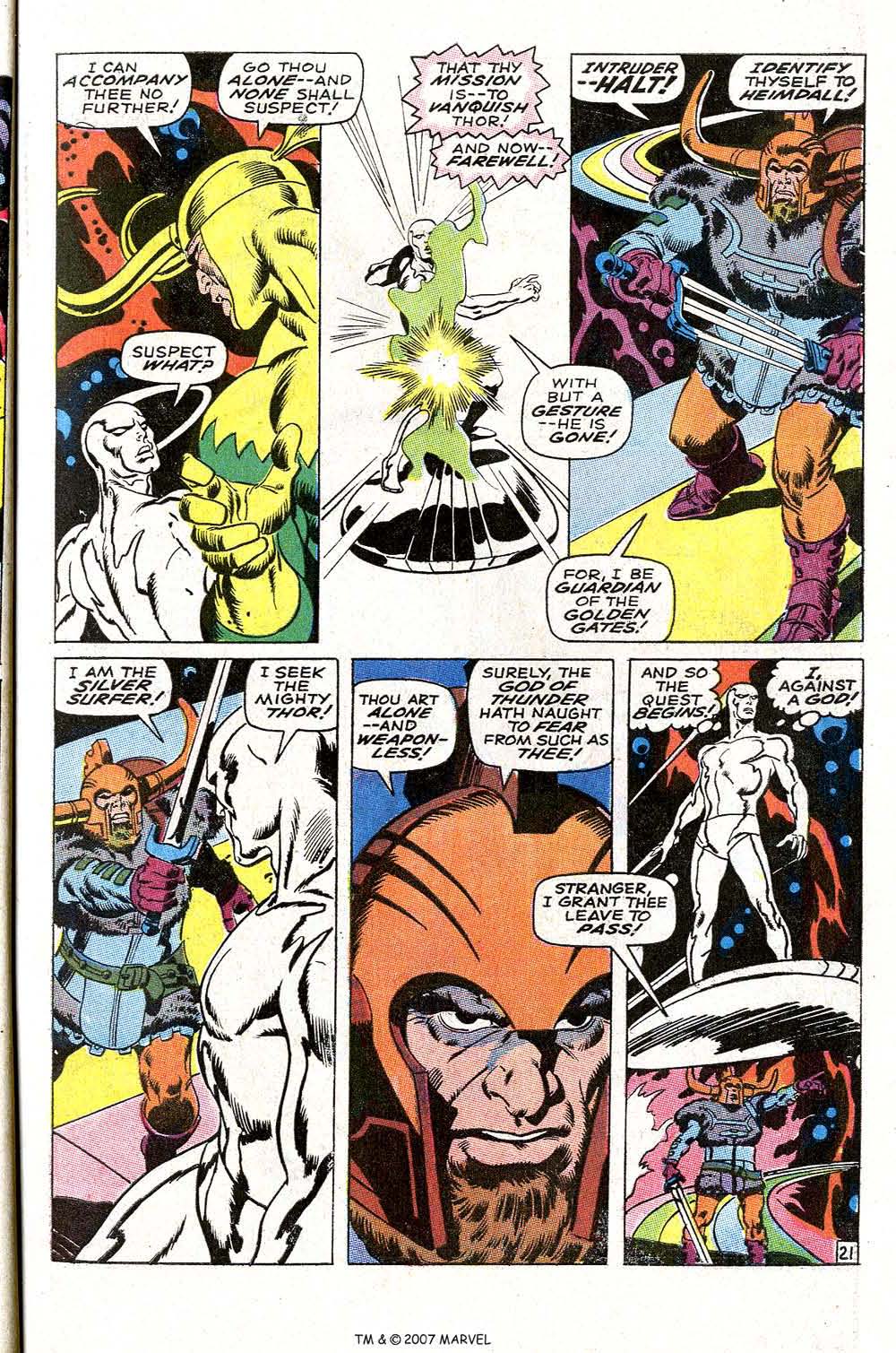 Read online Silver Surfer (1968) comic -  Issue #4 - 27