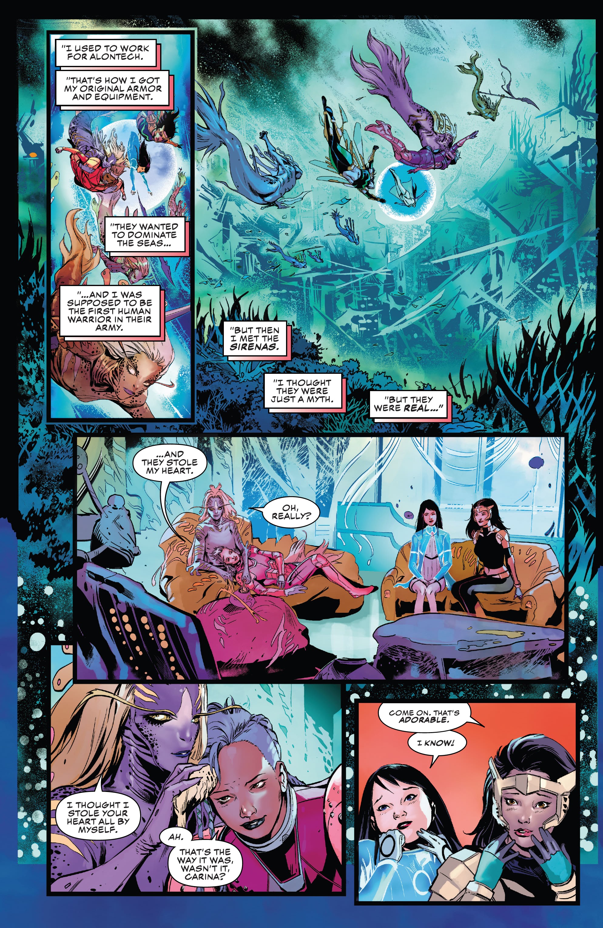 Read online Aero & Sword Master: Origins And Odysseys comic -  Issue # TPB - 40