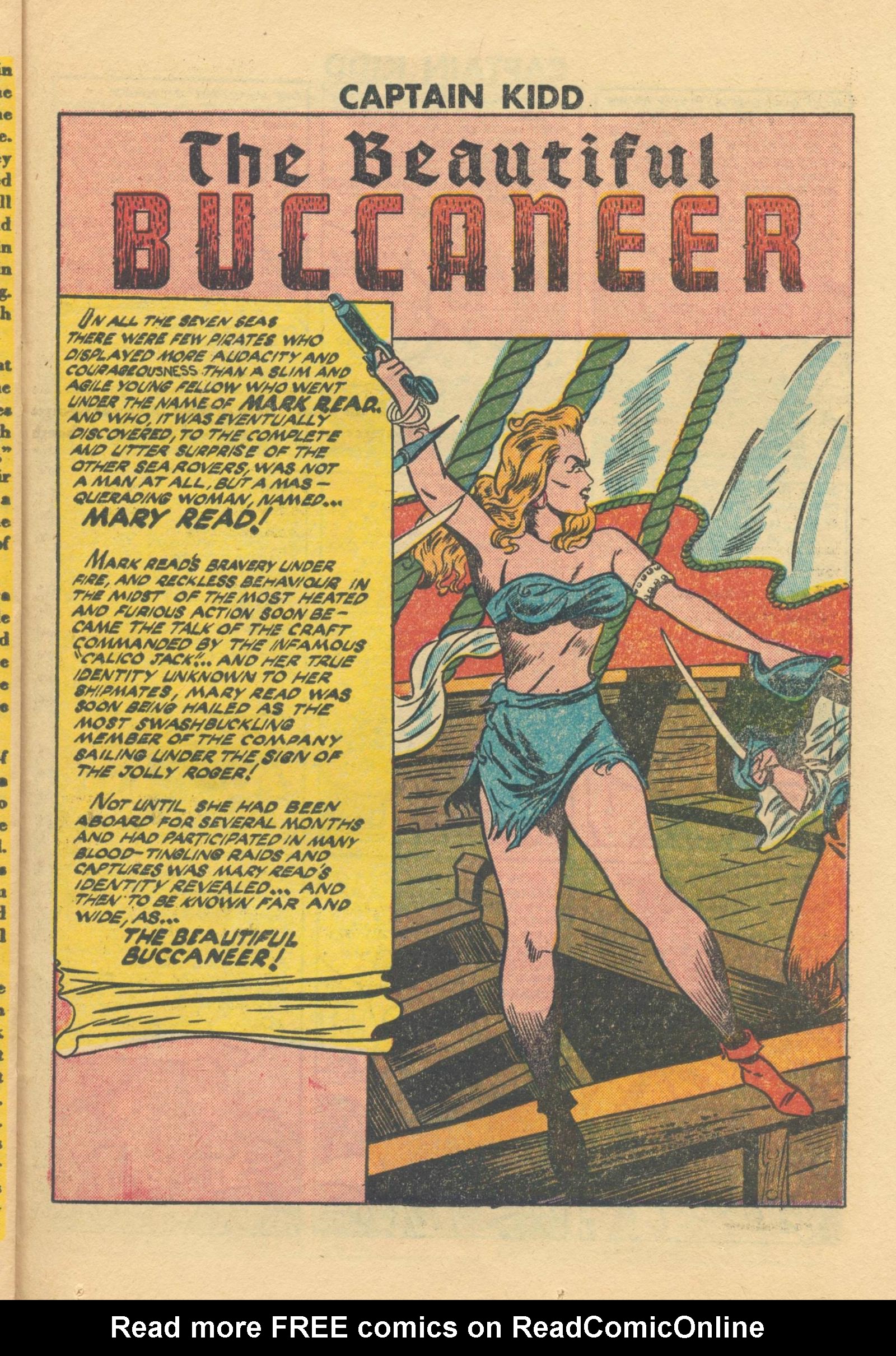 Read online Captain Kidd comic -  Issue #24 - 23