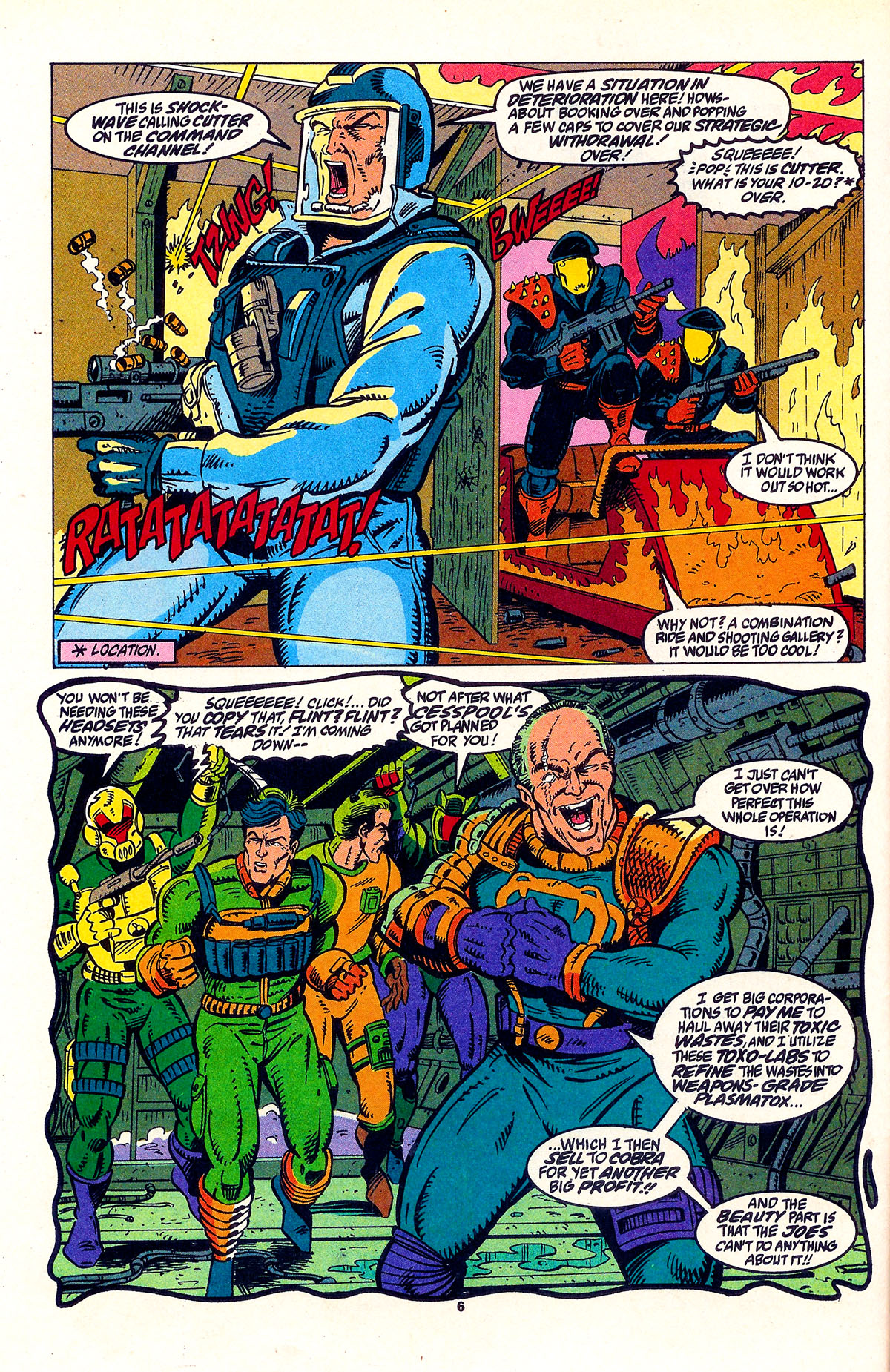 Read online G.I. Joe: A Real American Hero comic -  Issue #125 - 6