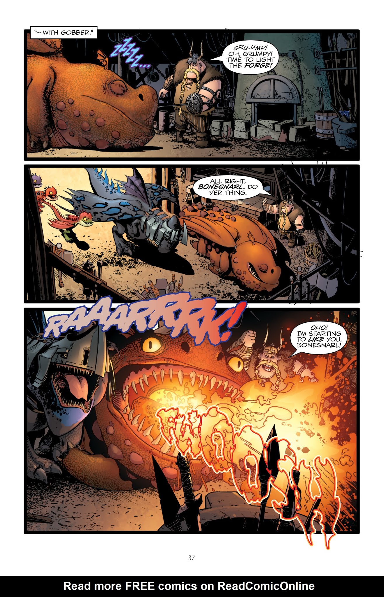 Read online How To Train Your Dragon: The Serpent's Heir comic -  Issue # TPB - 38