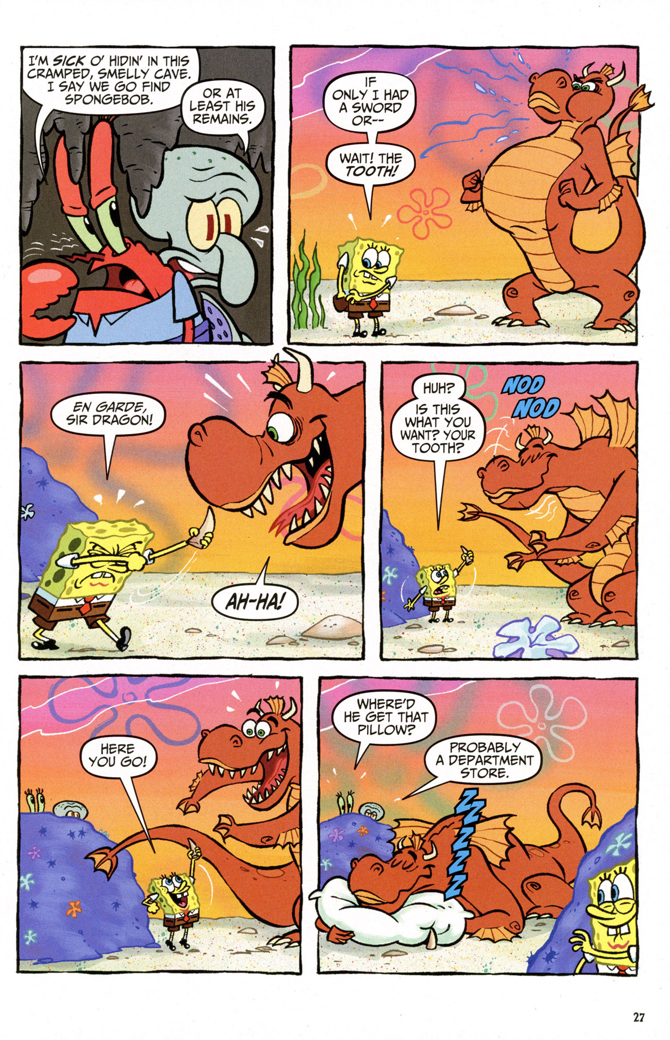 Read online SpongeBob Comics comic -  Issue #22 - 27