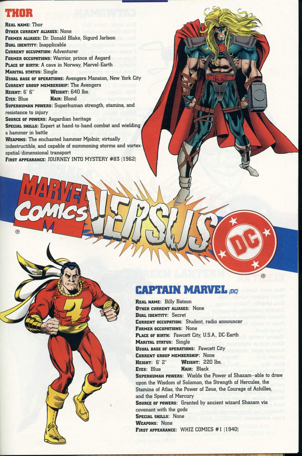 Read online DC Versus Marvel Comics comic -  Issue #2 - 38