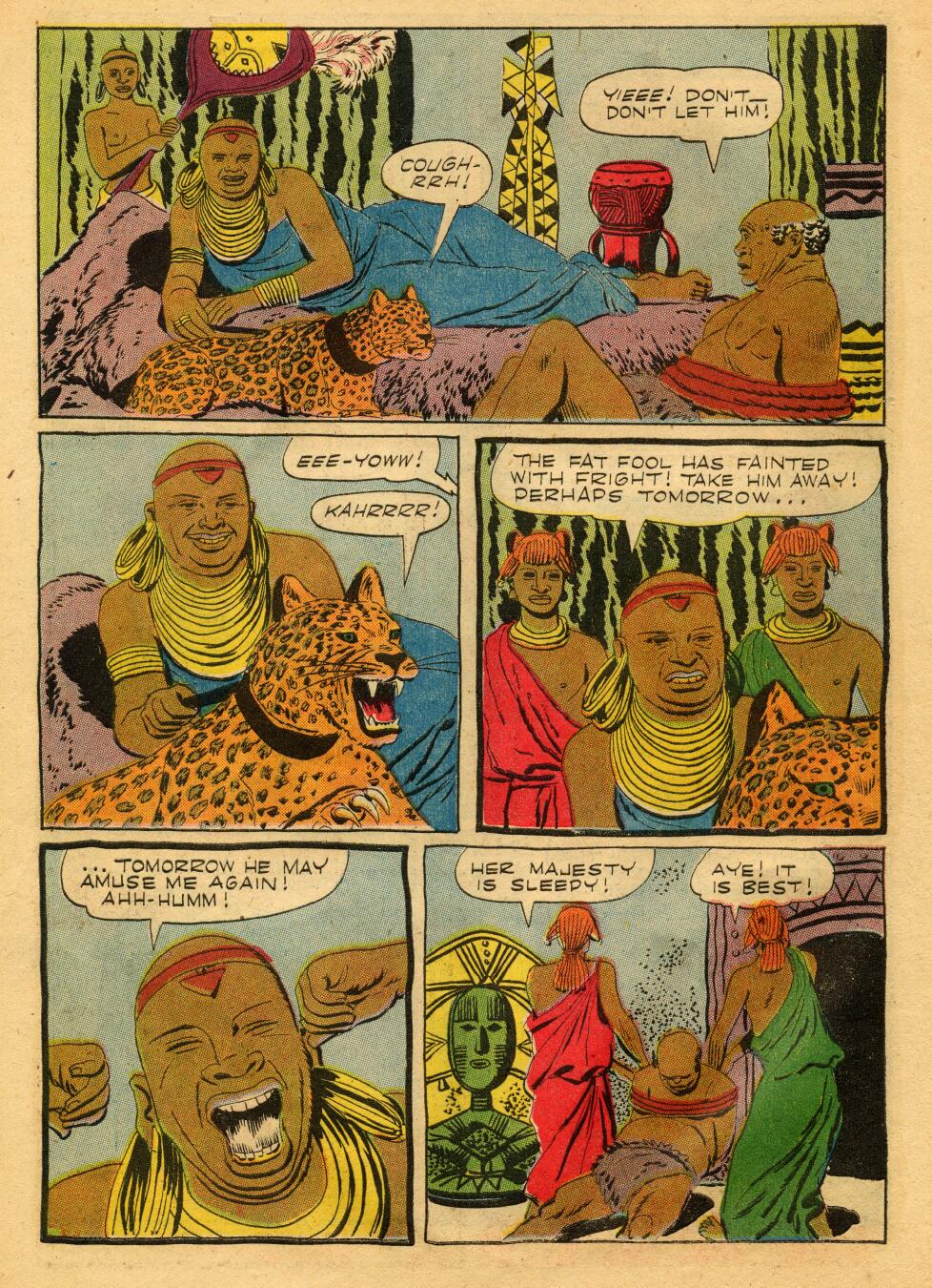 Read online Tarzan (1948) comic -  Issue #68 - 10