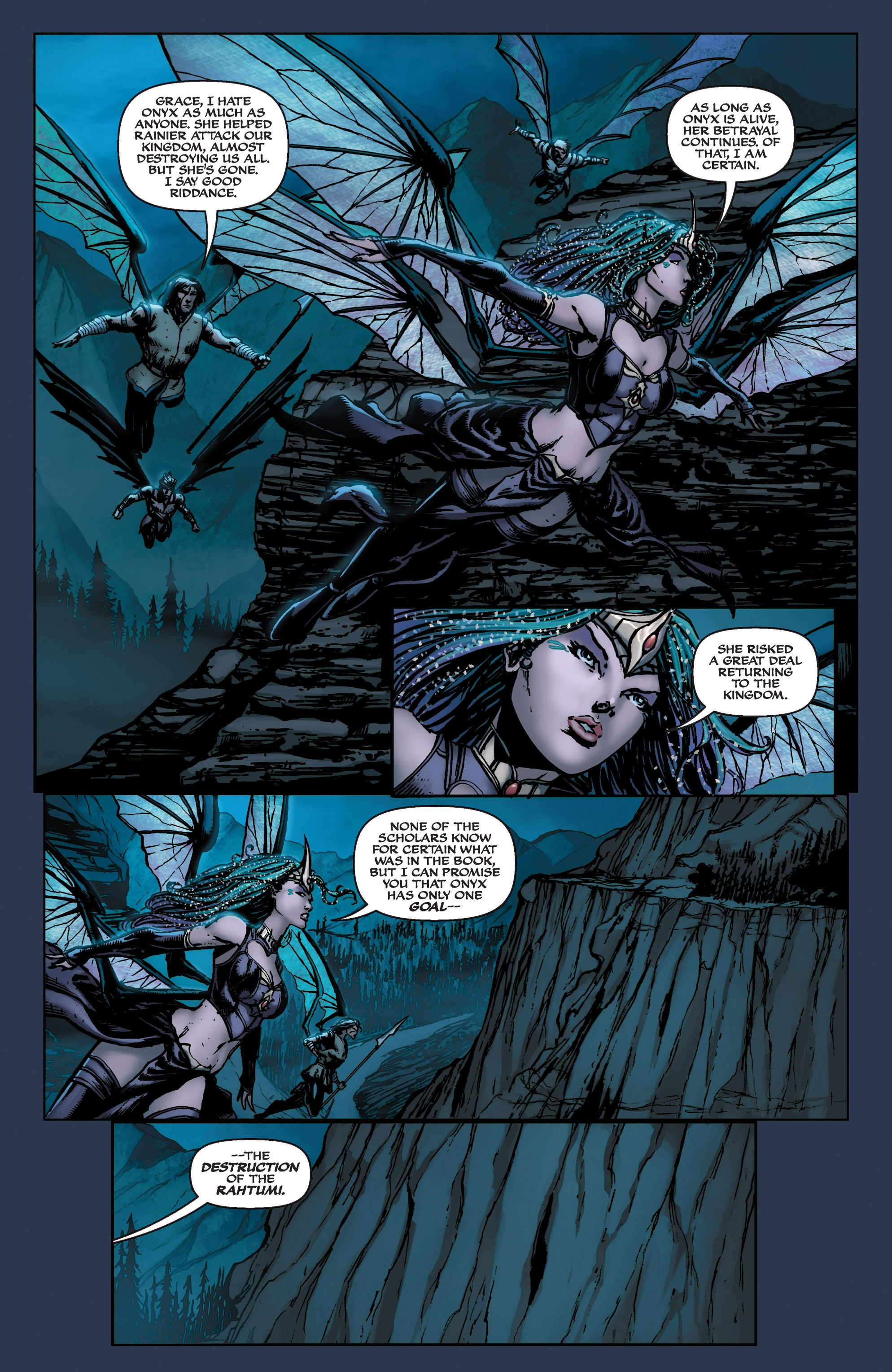 Read online Michael Turner's Soulfire (2011) comic -  Issue #1 - 16