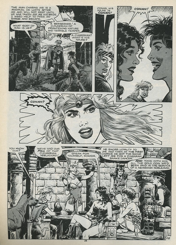 Read online The Savage Sword Of Conan comic -  Issue #179 - 30