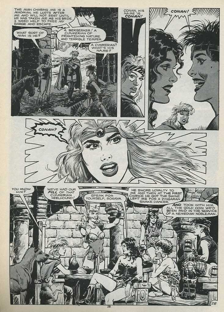 The Savage Sword Of Conan issue 179 - Page 30