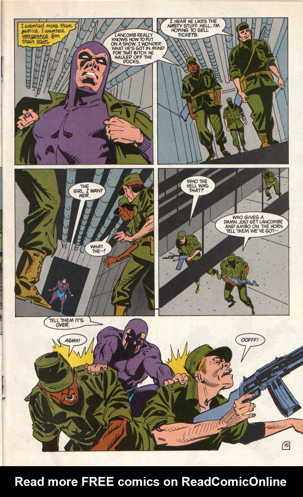Read online The Phantom (1989) comic -  Issue #11 - 16