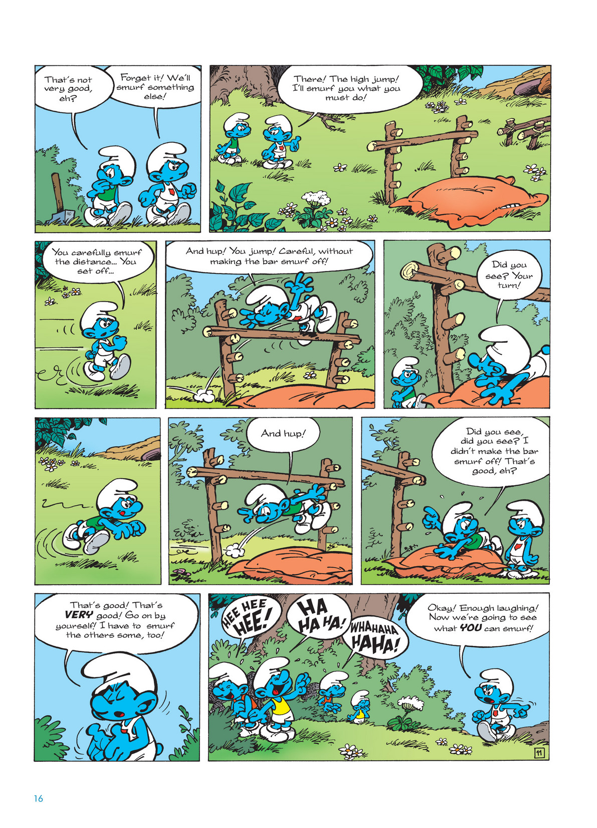 Read online The Smurfs comic -  Issue #11 - 16