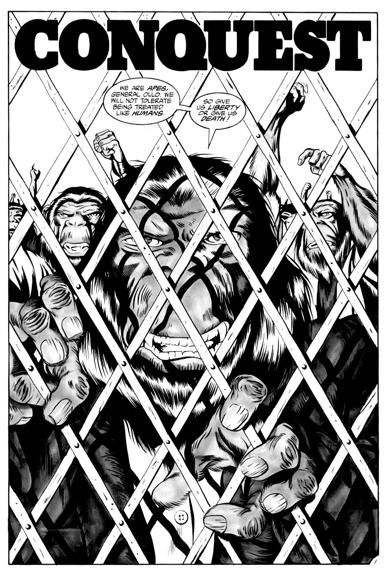 Read online Planet of the Apes (1990) comic -  Issue #3 - 3