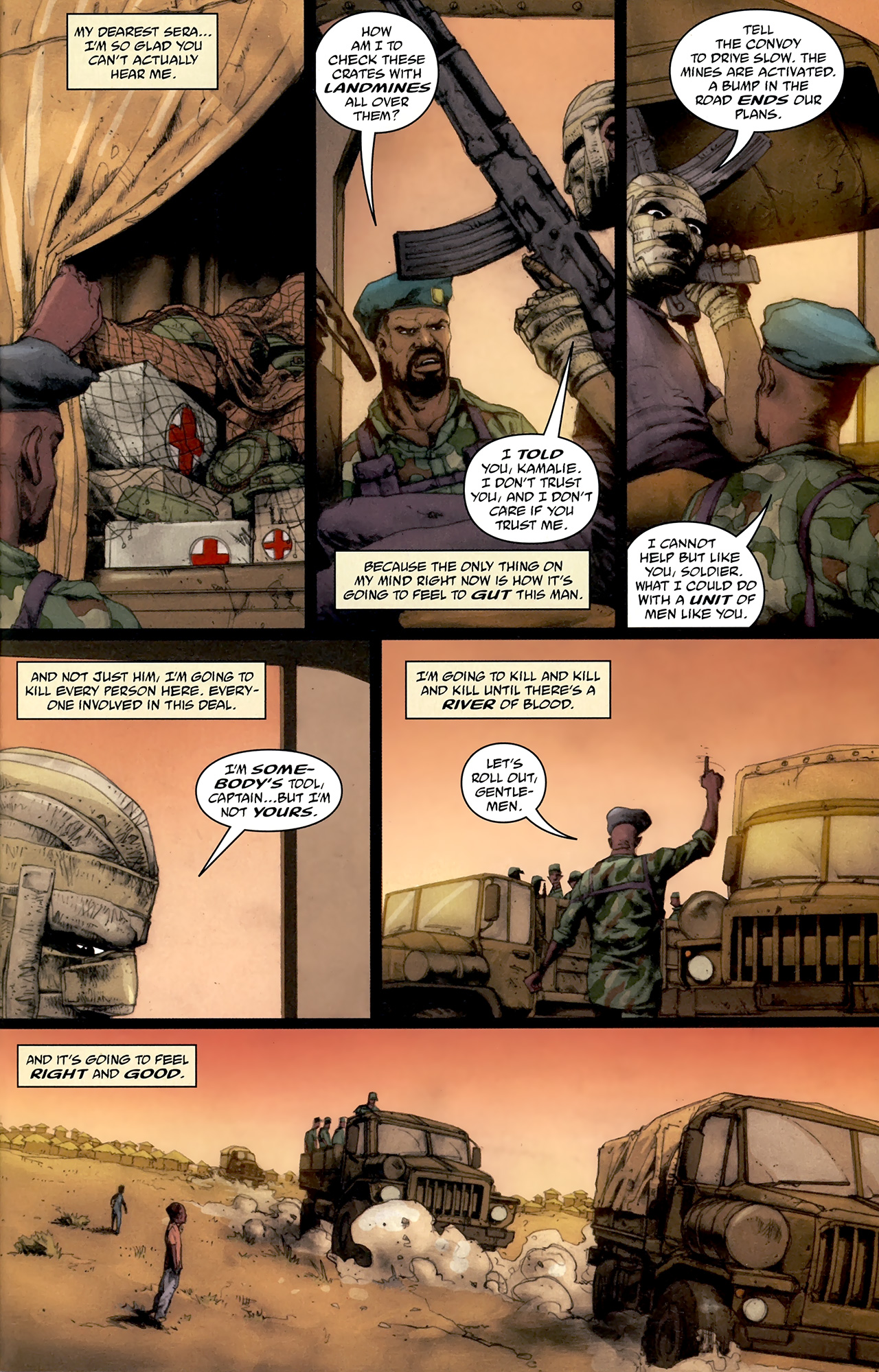Read online Unknown Soldier (2008) comic -  Issue #18 - 22