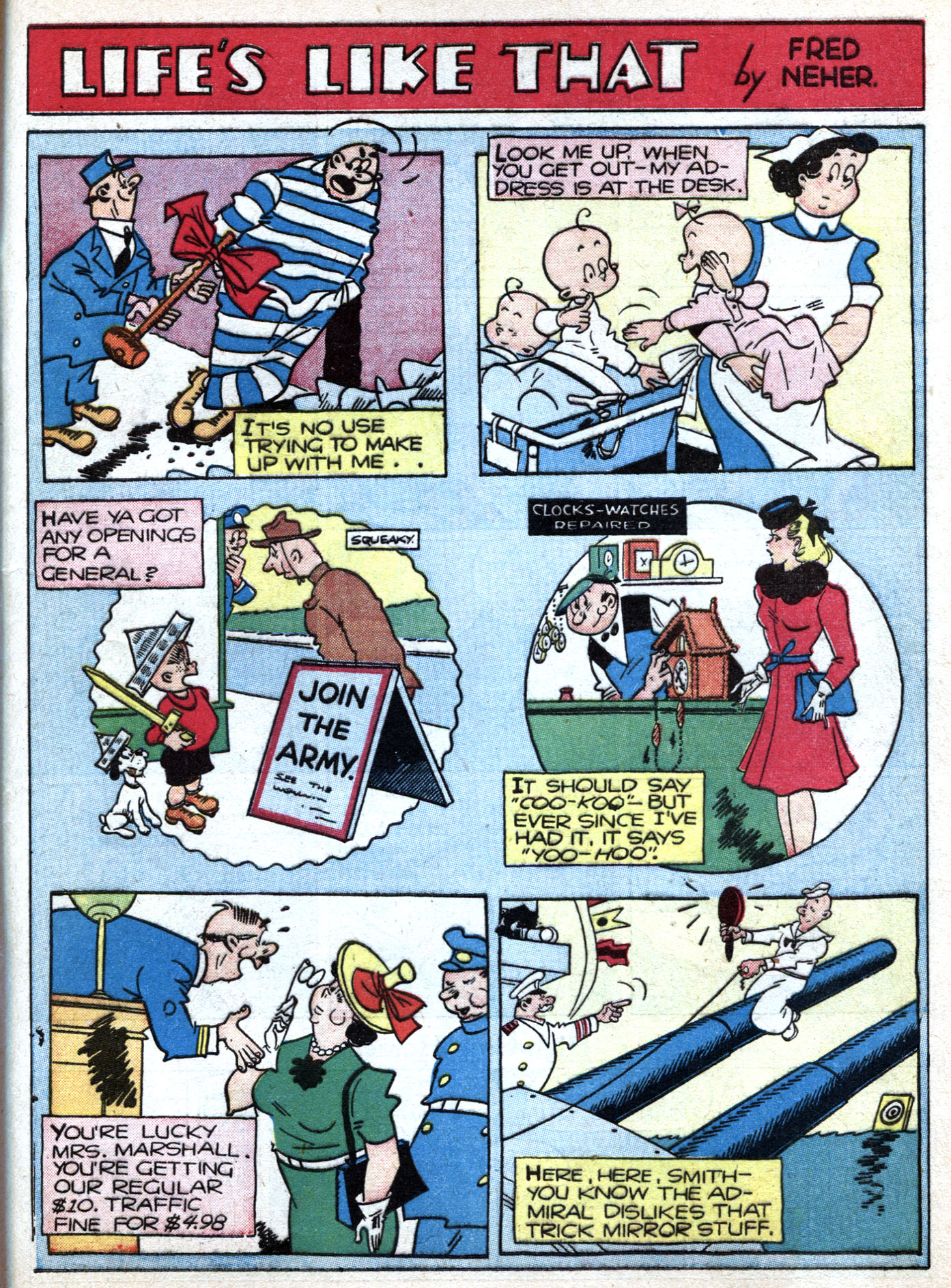 Read online Famous Funnies comic -  Issue #83 - 57