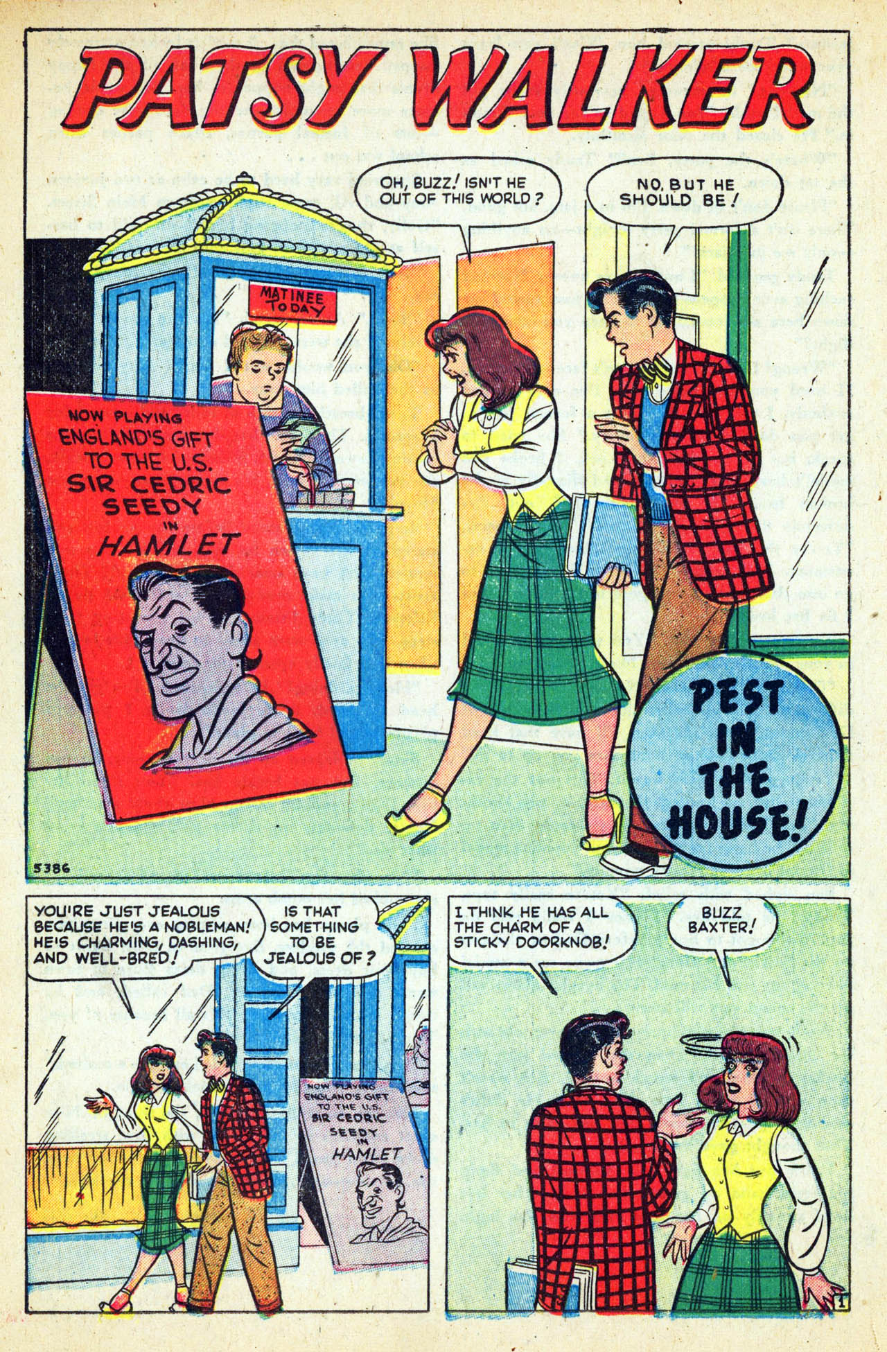 Read online Patsy Walker comic -  Issue #23 - 26
