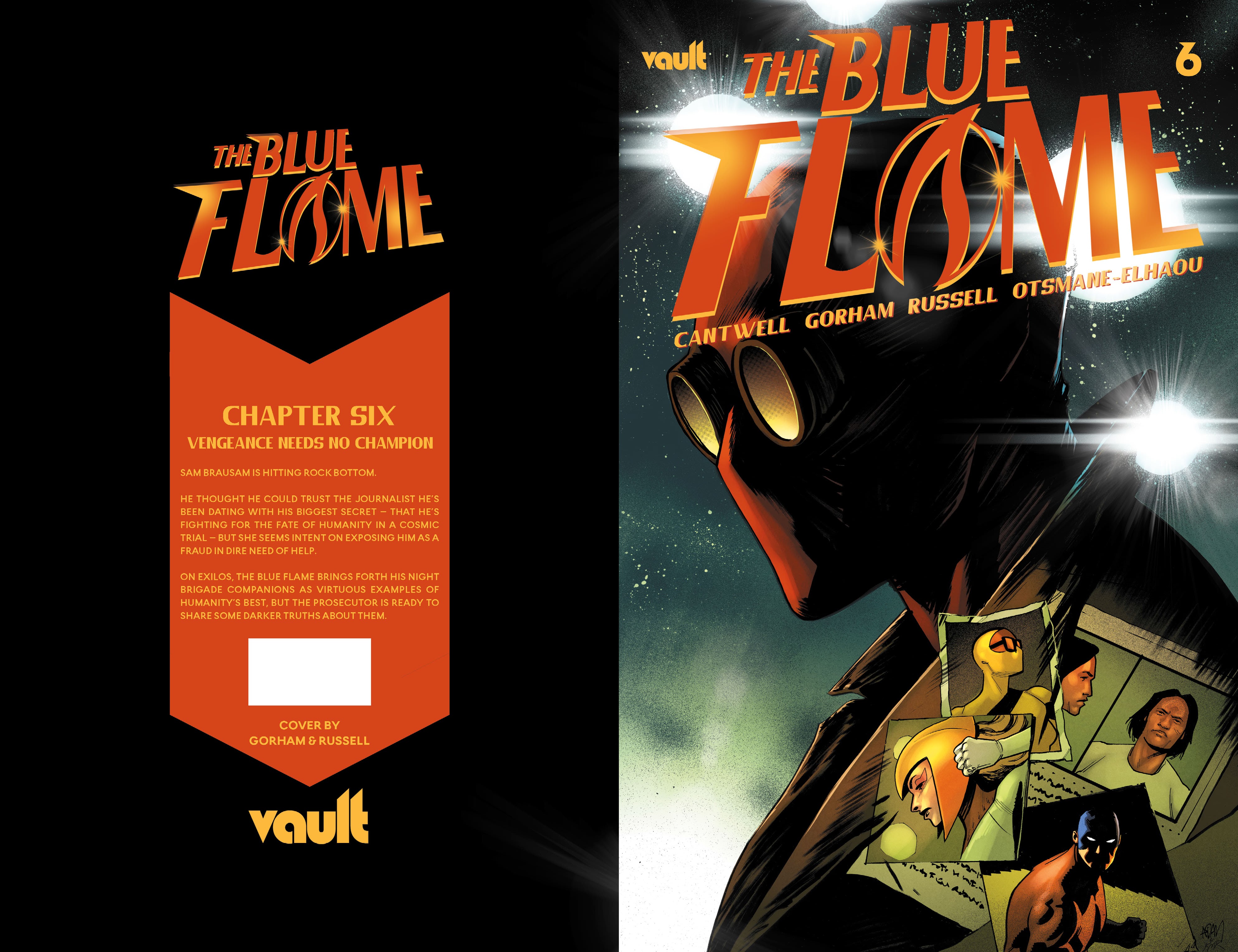 Read online The Blue Flame comic -  Issue #6 - 1