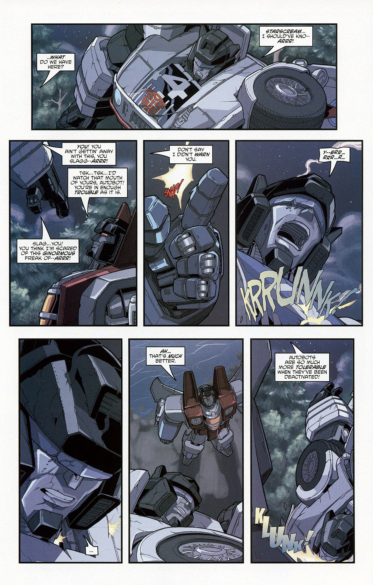 Read online Transformers: Generation 1 (2004) comic -  Issue #1 - 4