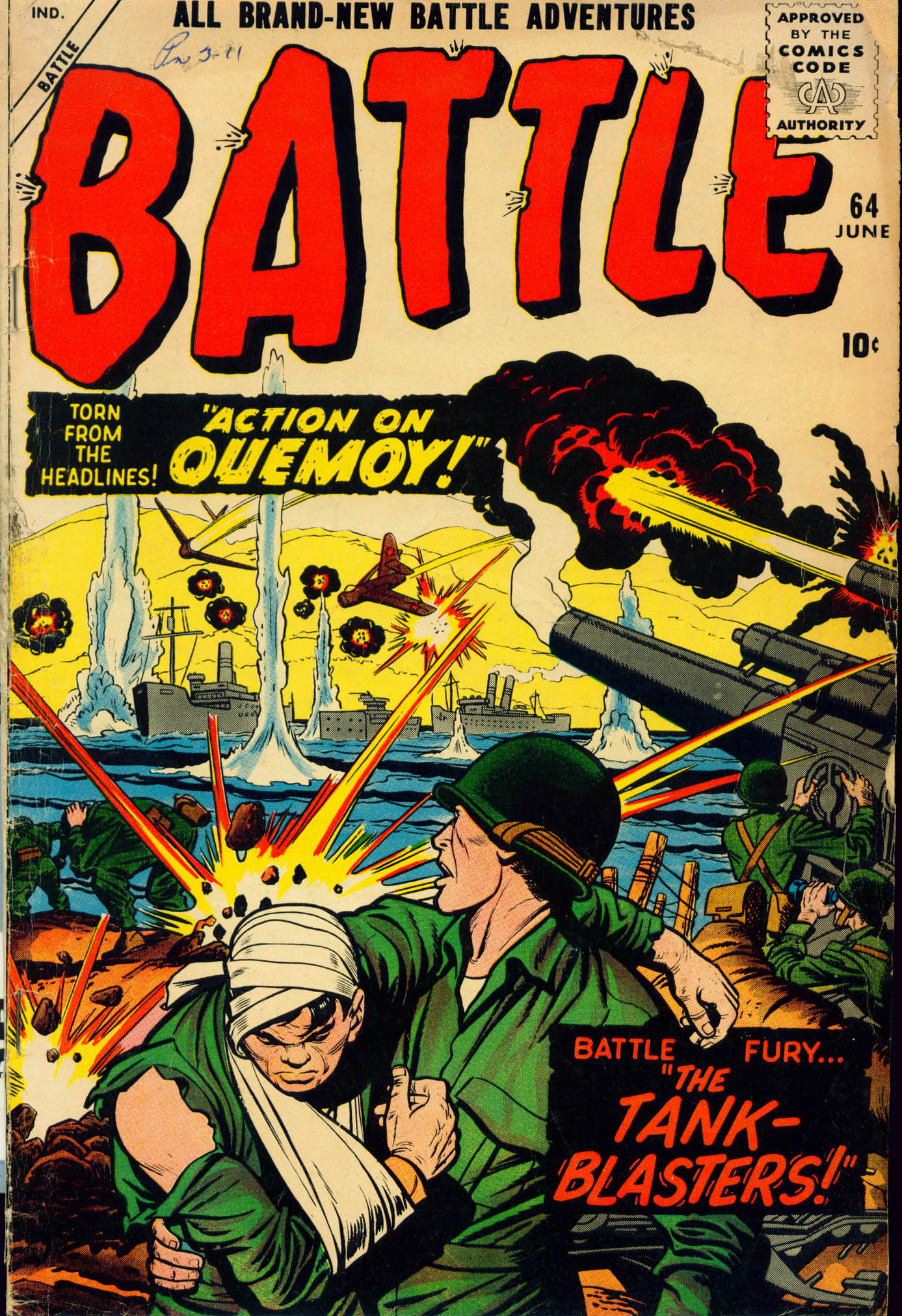 Read online Battle comic -  Issue #64 - 1