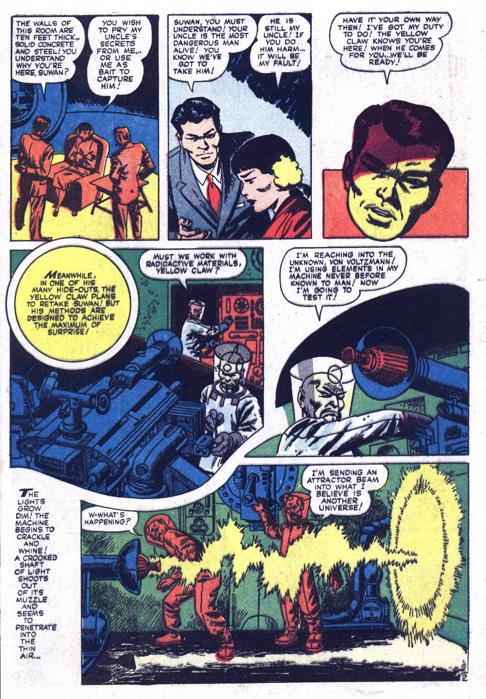 Read online Yellow Claw comic -  Issue #4 - 4