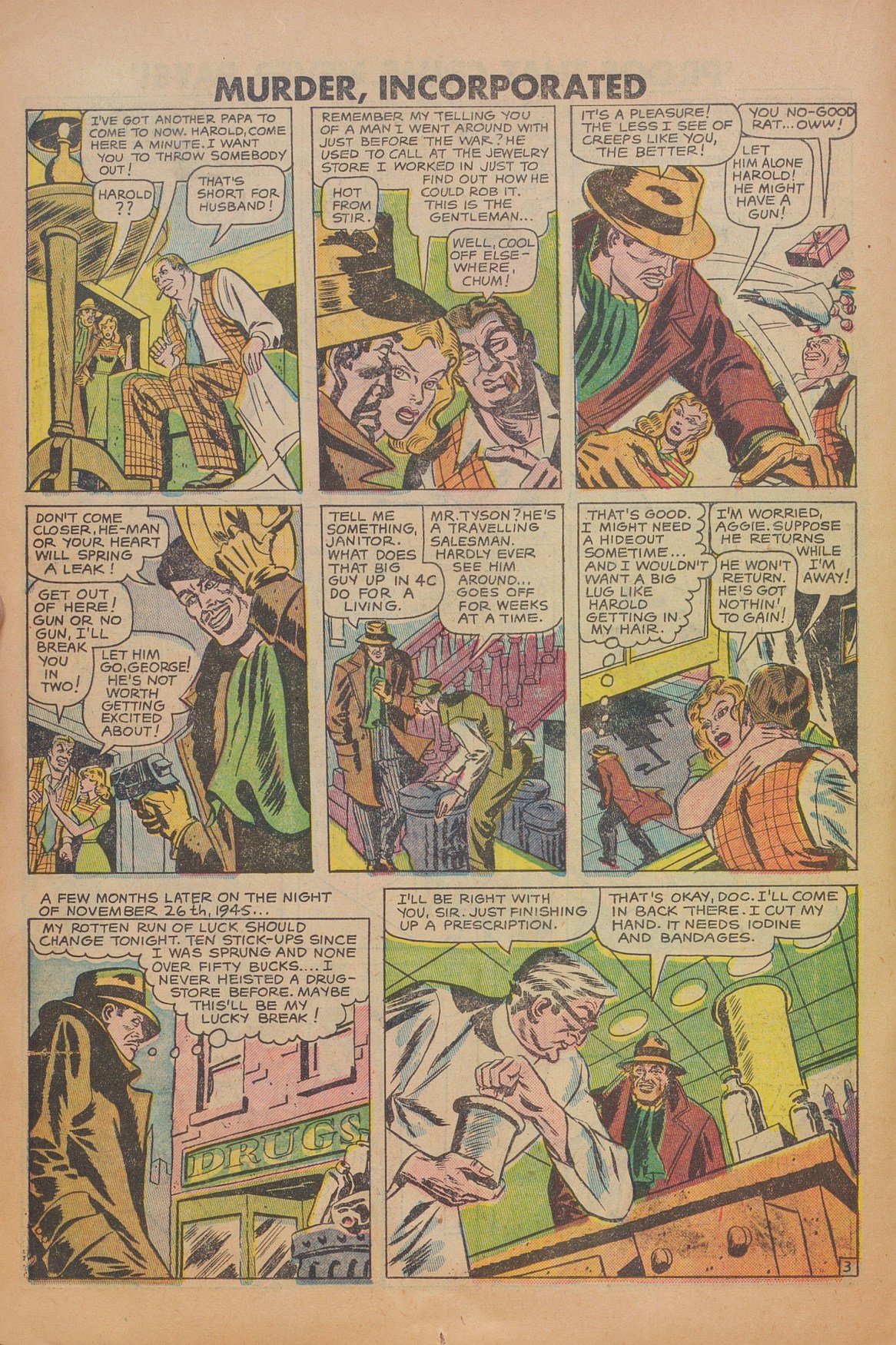 Read online Murder Incorporated (1948) comic -  Issue #11 - 14