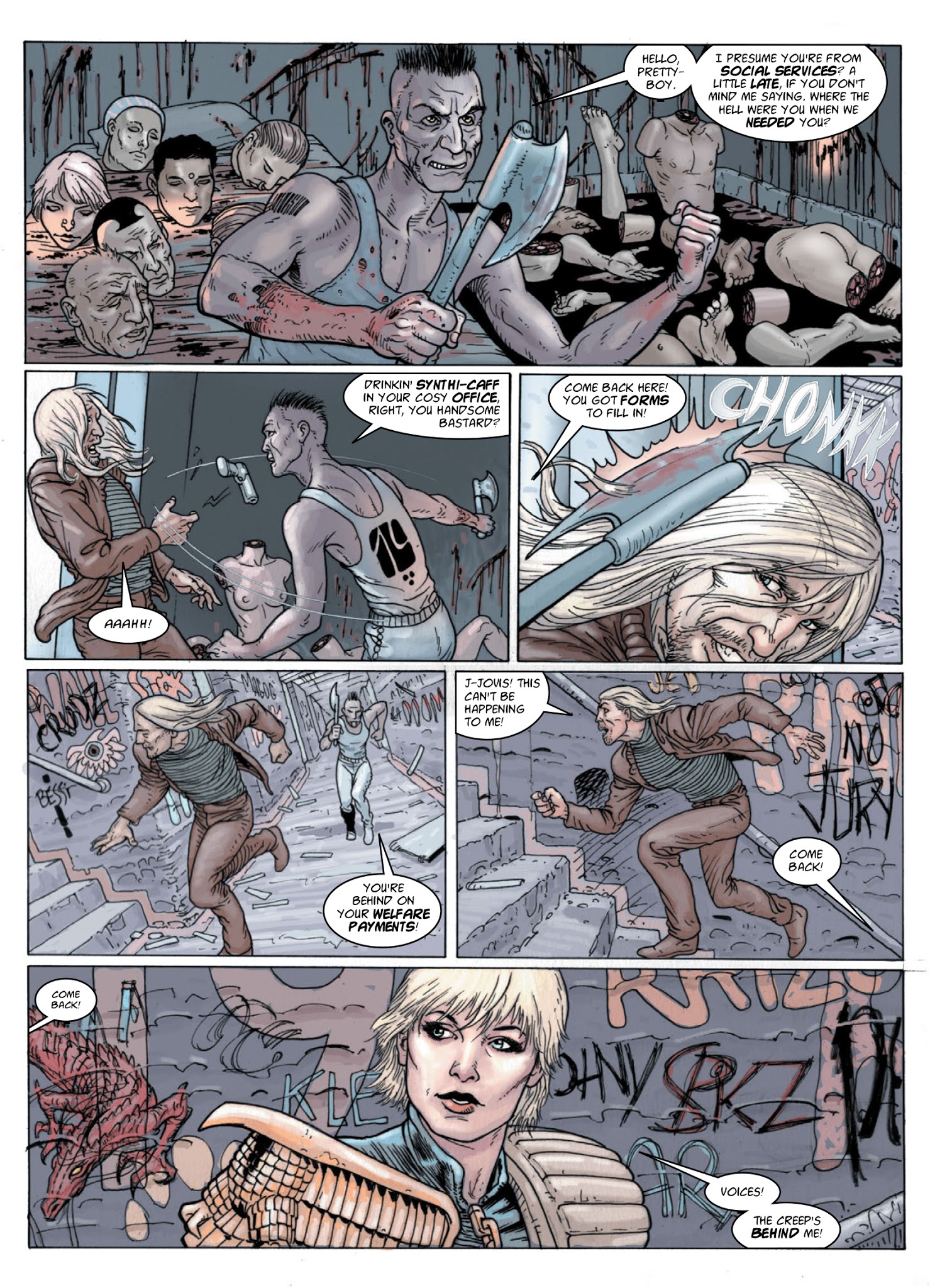 Read online Judge Anderson: The Psi Files comic -  Issue # TPB 5 - 49