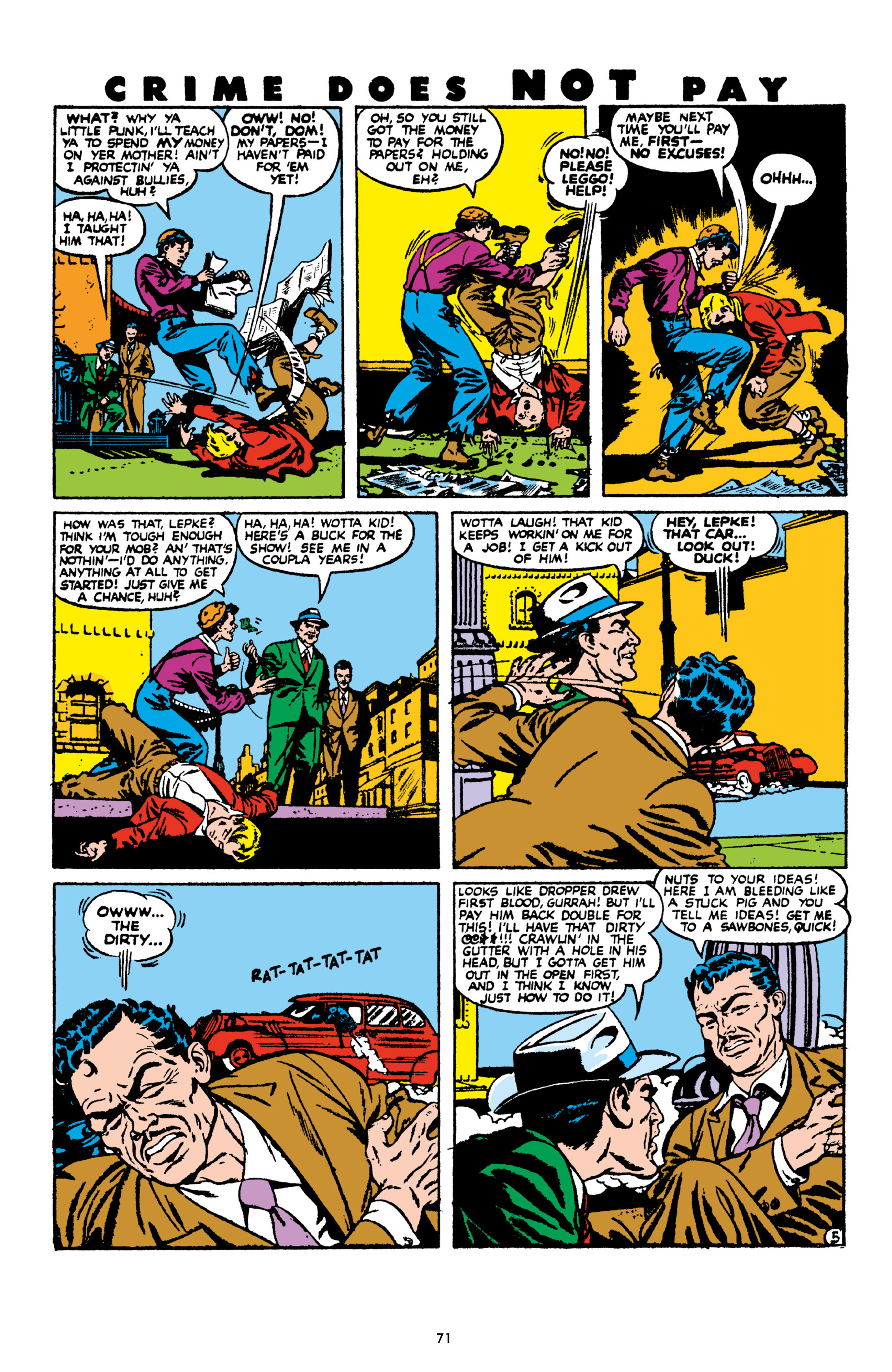 Read online Crime Does Not Pay Archives comic -  Issue # TPB 9 (Part 1) - 73