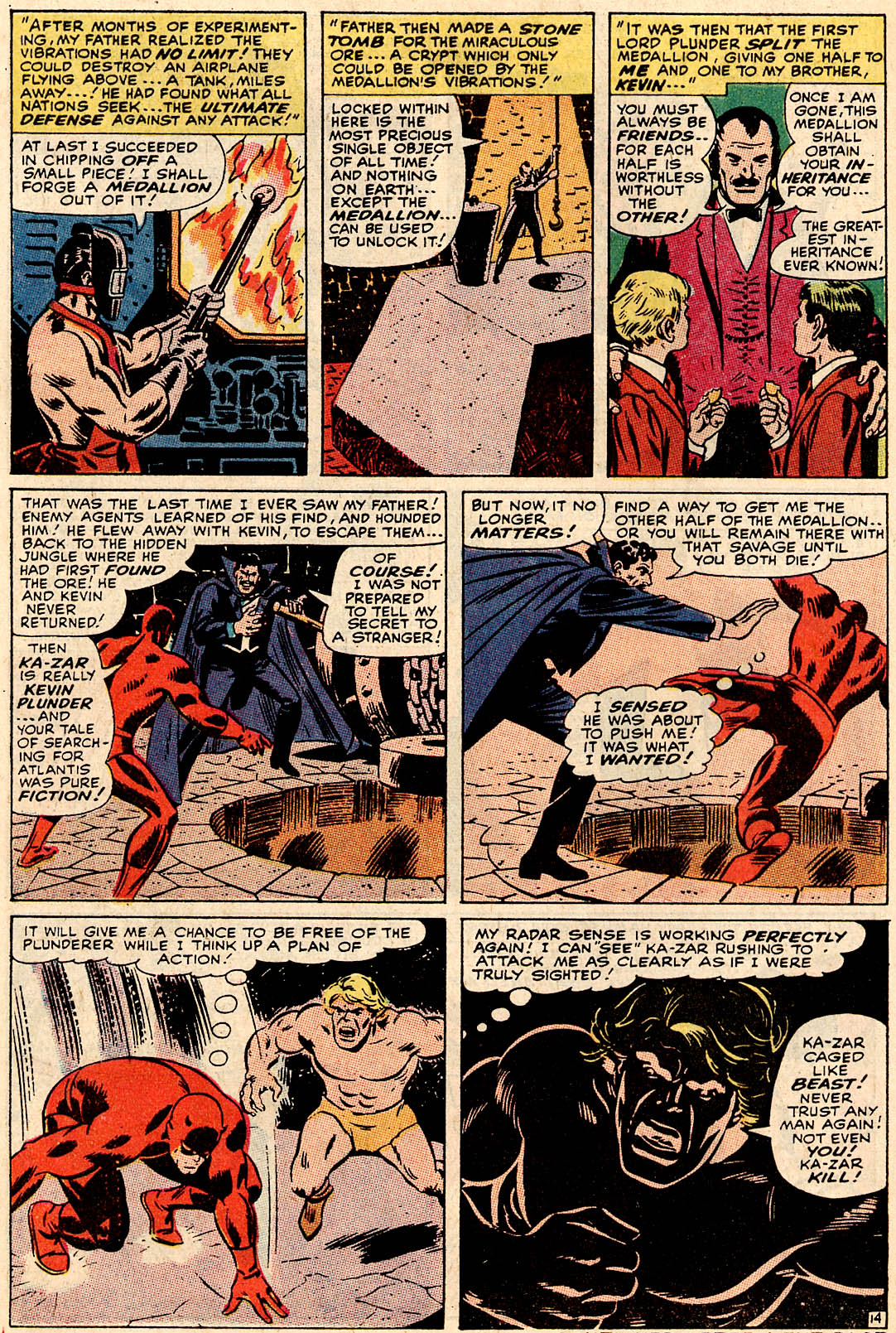 Read online Ka-Zar (1970) comic -  Issue #2 - 46