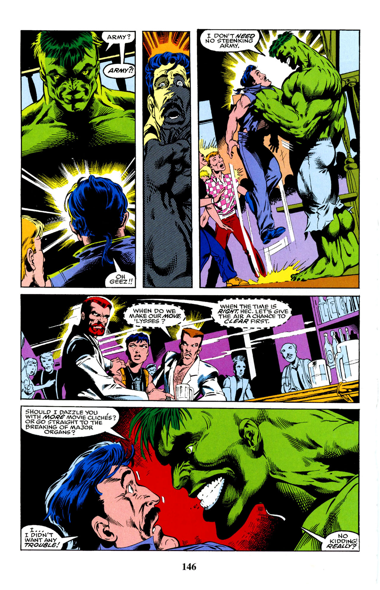 Read online Hulk Visionaries: Peter David comic -  Issue # TPB 6 - 147