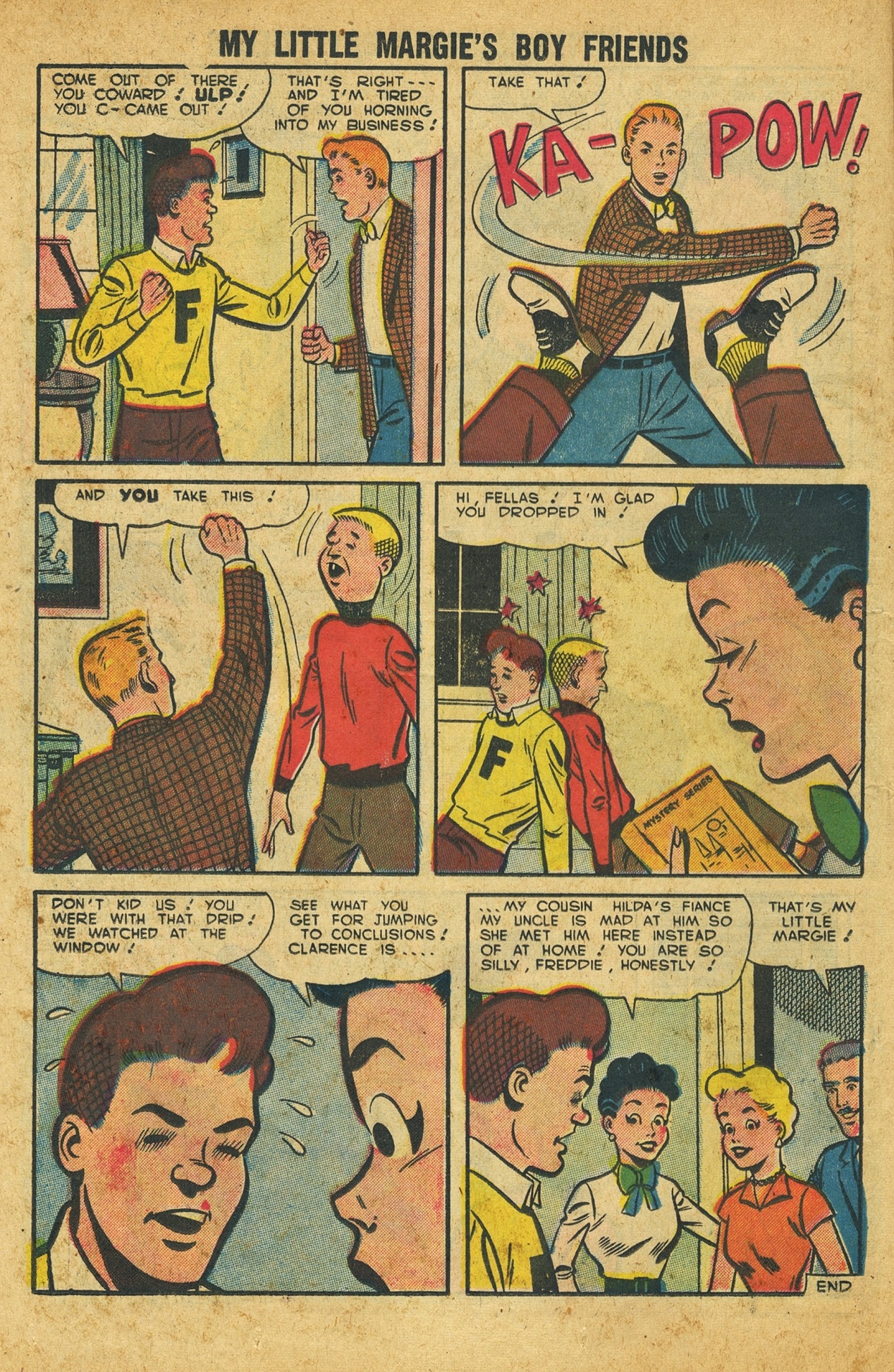 Read online My Little Margie's Boy Friends comic -  Issue #9 - 26