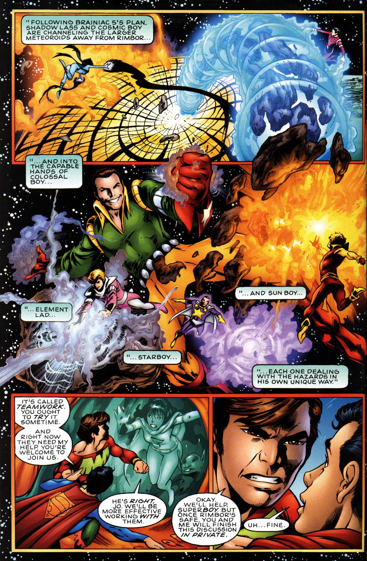 Read online Superboy's Legion comic -  Issue #1 - 34