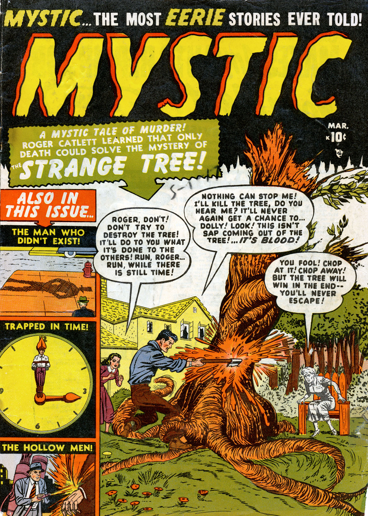 Read online Mystic (1951) comic -  Issue #1 - 1