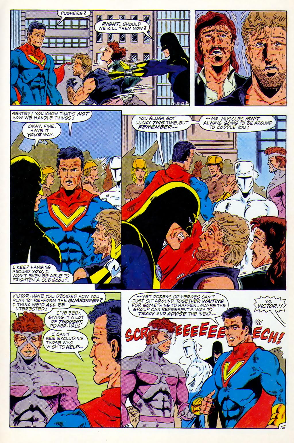 Read online Hero Alliance (1989) comic -  Issue #1 - 17