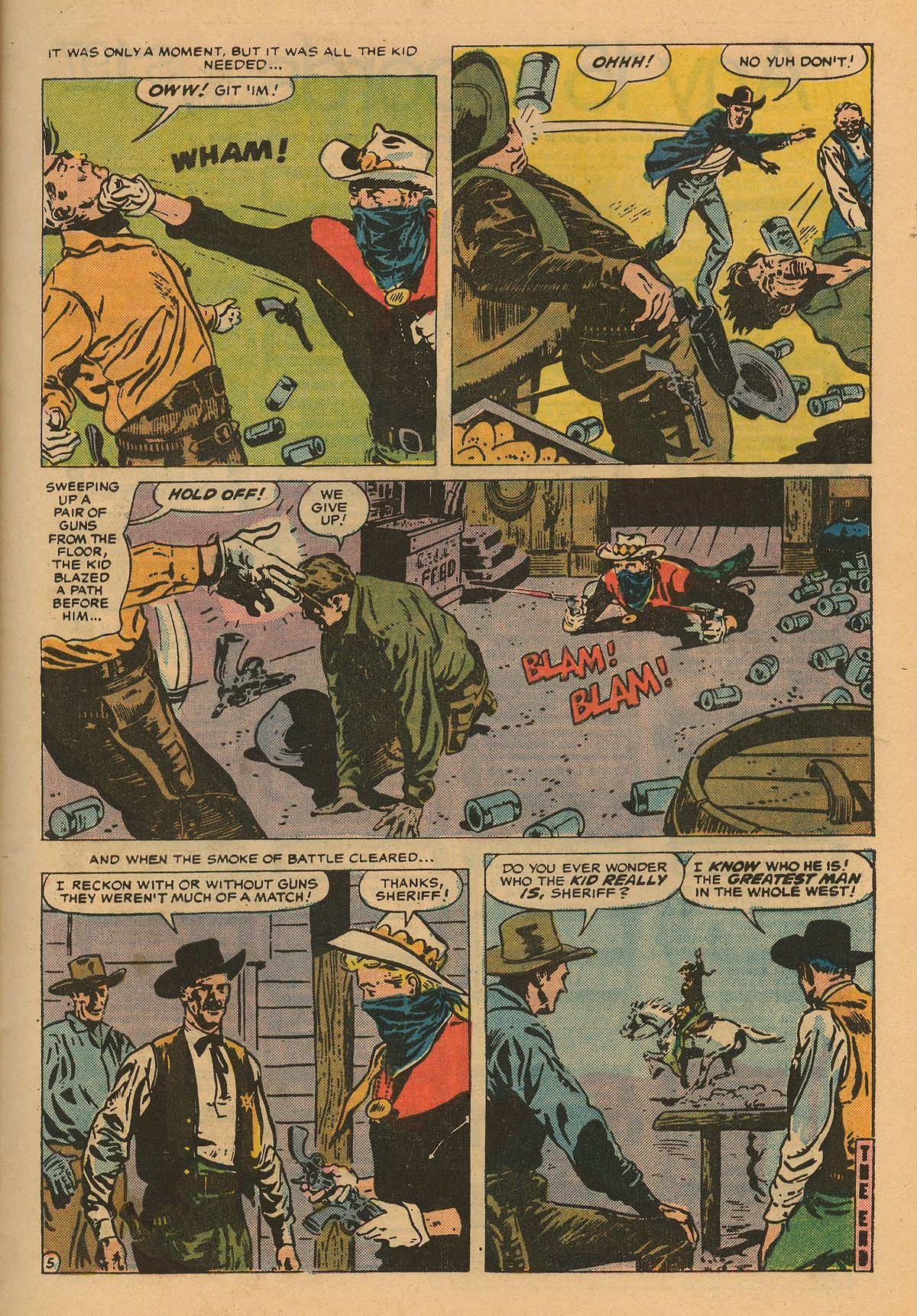 Read online The Outlaw Kid (1970) comic -  Issue #21 - 9