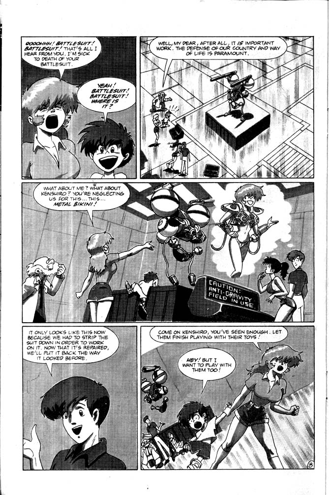 Read online Metal Bikini (1990) comic -  Issue #3 - 10