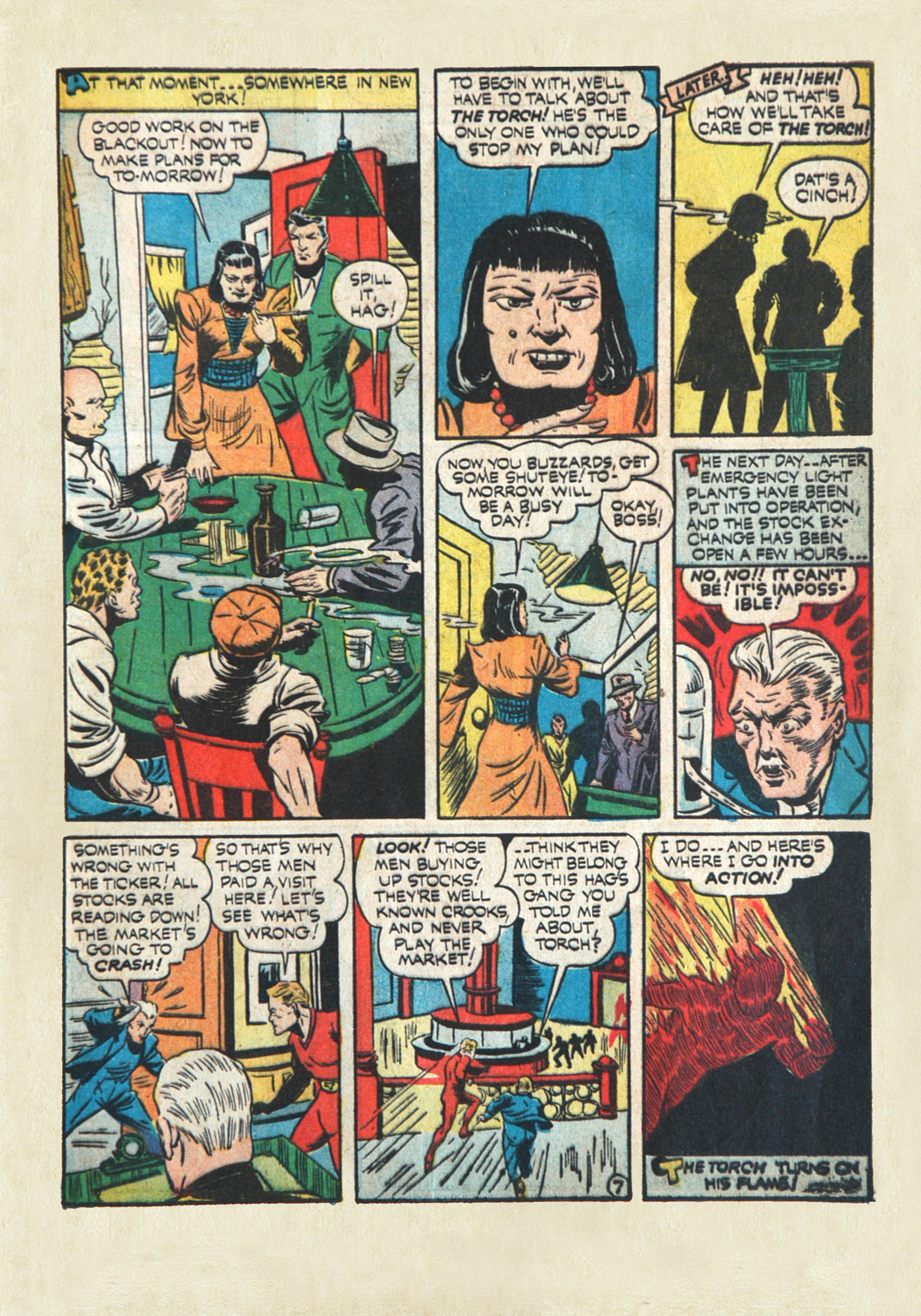 Read online Marvel Mystery Comics comic -  Issue #19 - 9