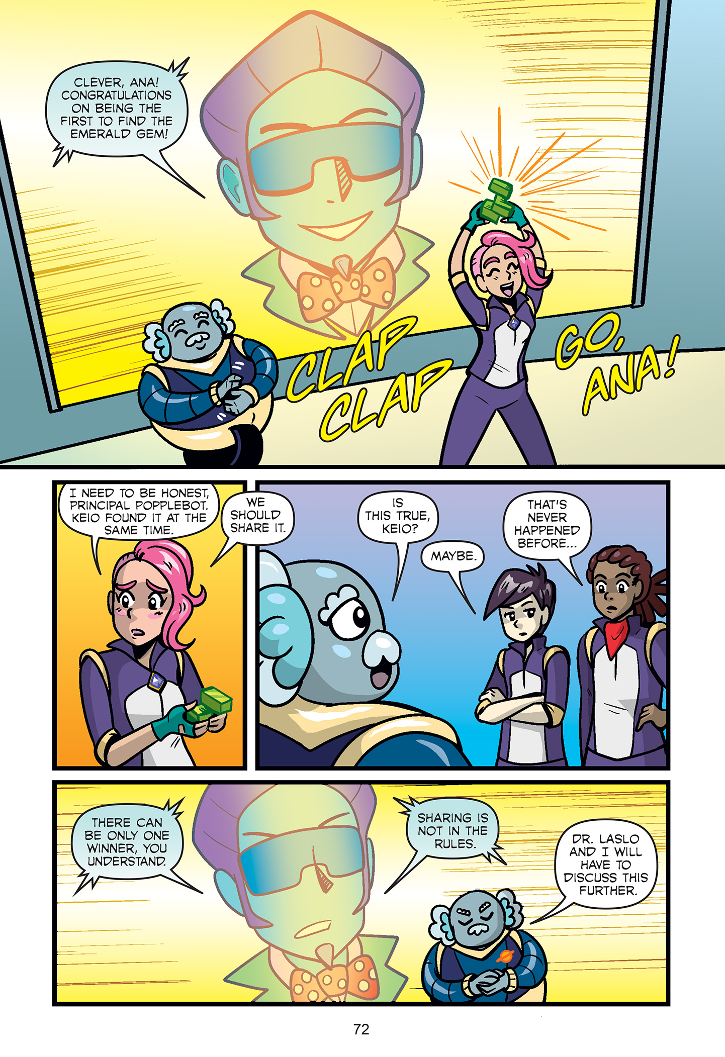 Read online Ana and the Cosmic Race comic -  Issue # TPB - 74
