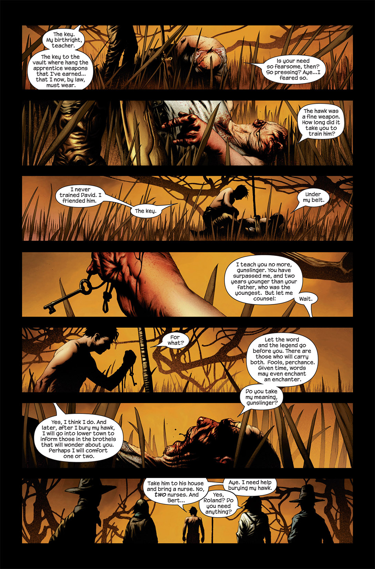 Read online Dark Tower: The Gunslinger Born comic -  Issue #1 - 25