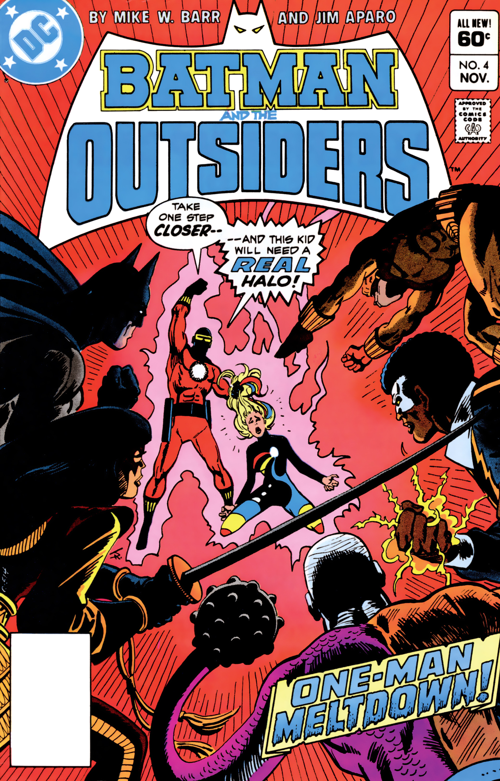 Read online Batman and the Outsiders (1983) comic -  Issue #4 - 1