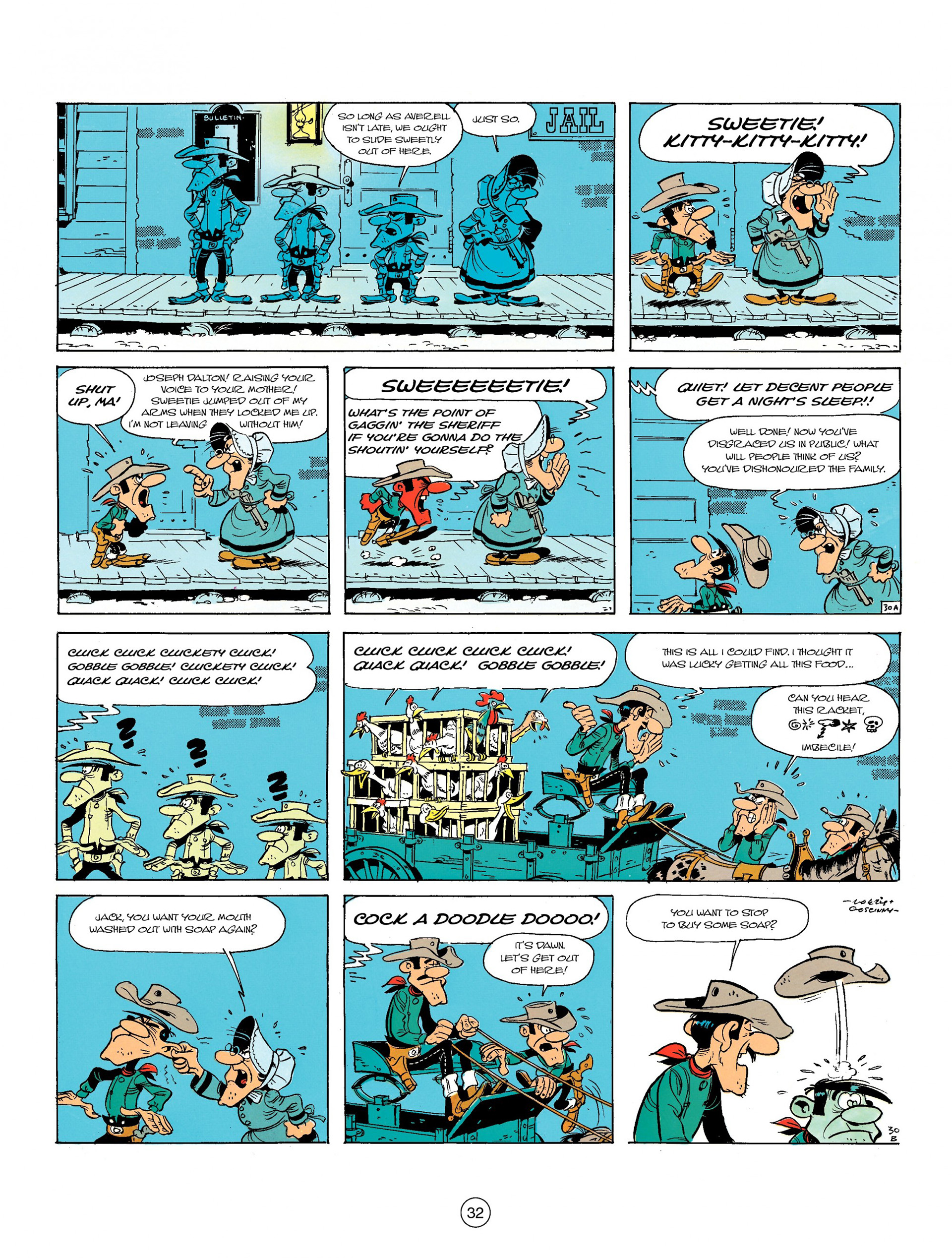 Read online A Lucky Luke Adventure comic -  Issue #6 - 32