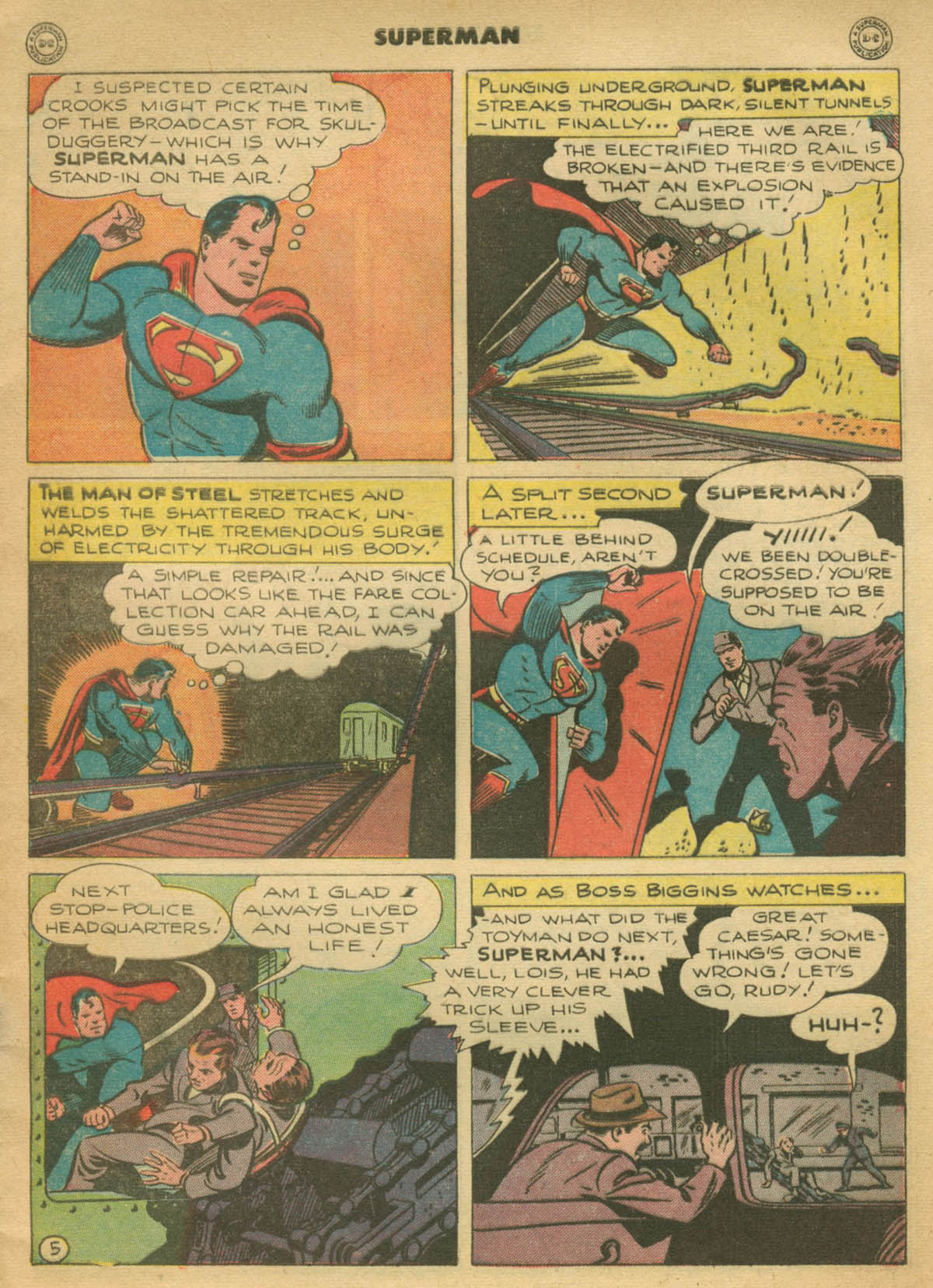 Read online Superman (1939) comic -  Issue #39 - 7