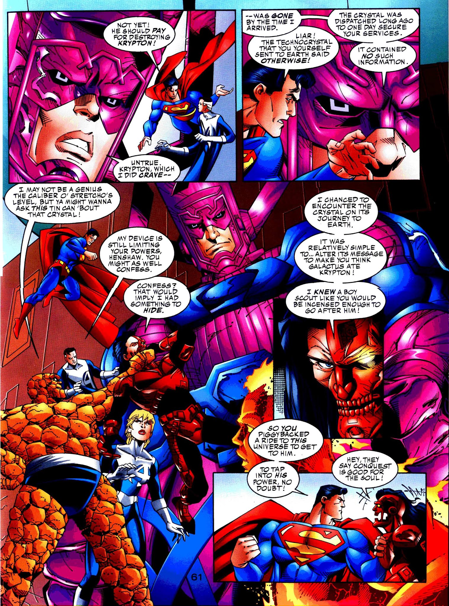 Read online Superman/Fantastic Four comic -  Issue # Full - 53