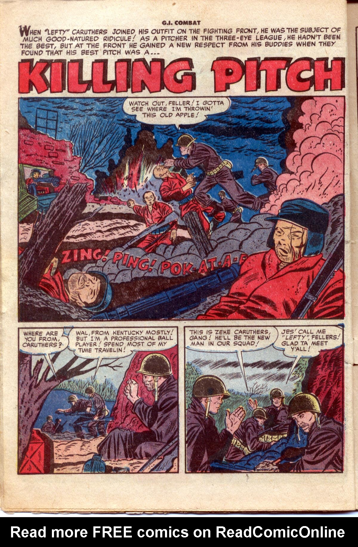 Read online G.I. Combat (1952) comic -  Issue #1 - 12