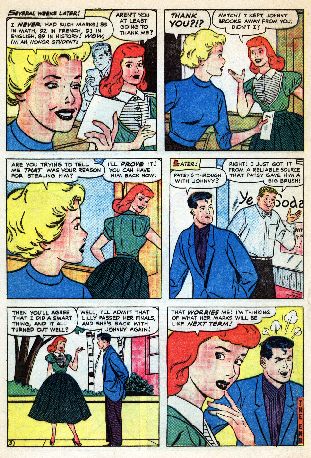 Read online Patsy Walker comic -  Issue #73 - 32