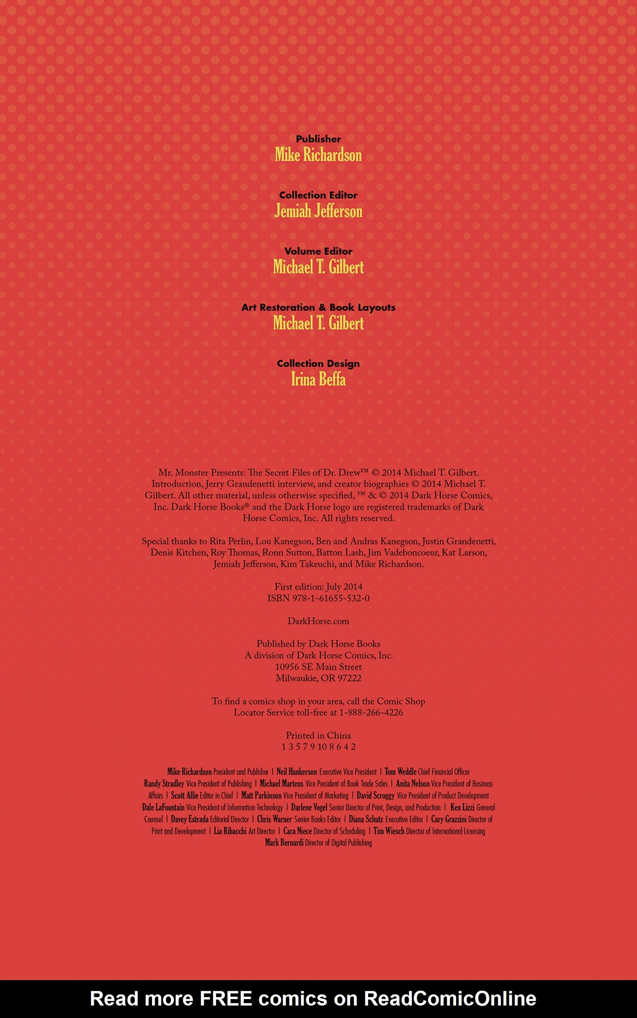 Read online Mr. Monster Presents: The Secret Files of Dr. Drew comic -  Issue # TPB - 5