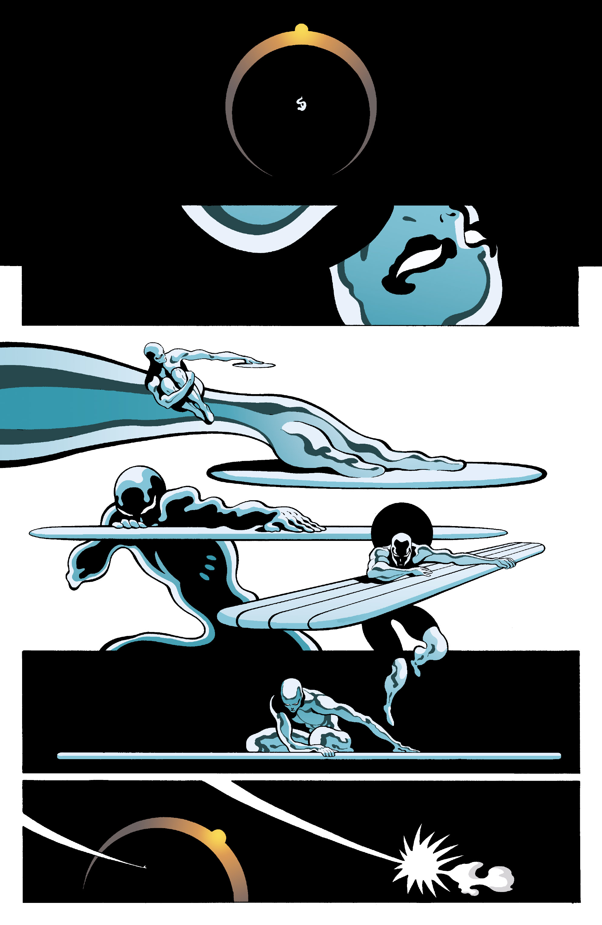 Read online Silver Surfer: Black comic -  Issue # _Director_s_Cut - 80