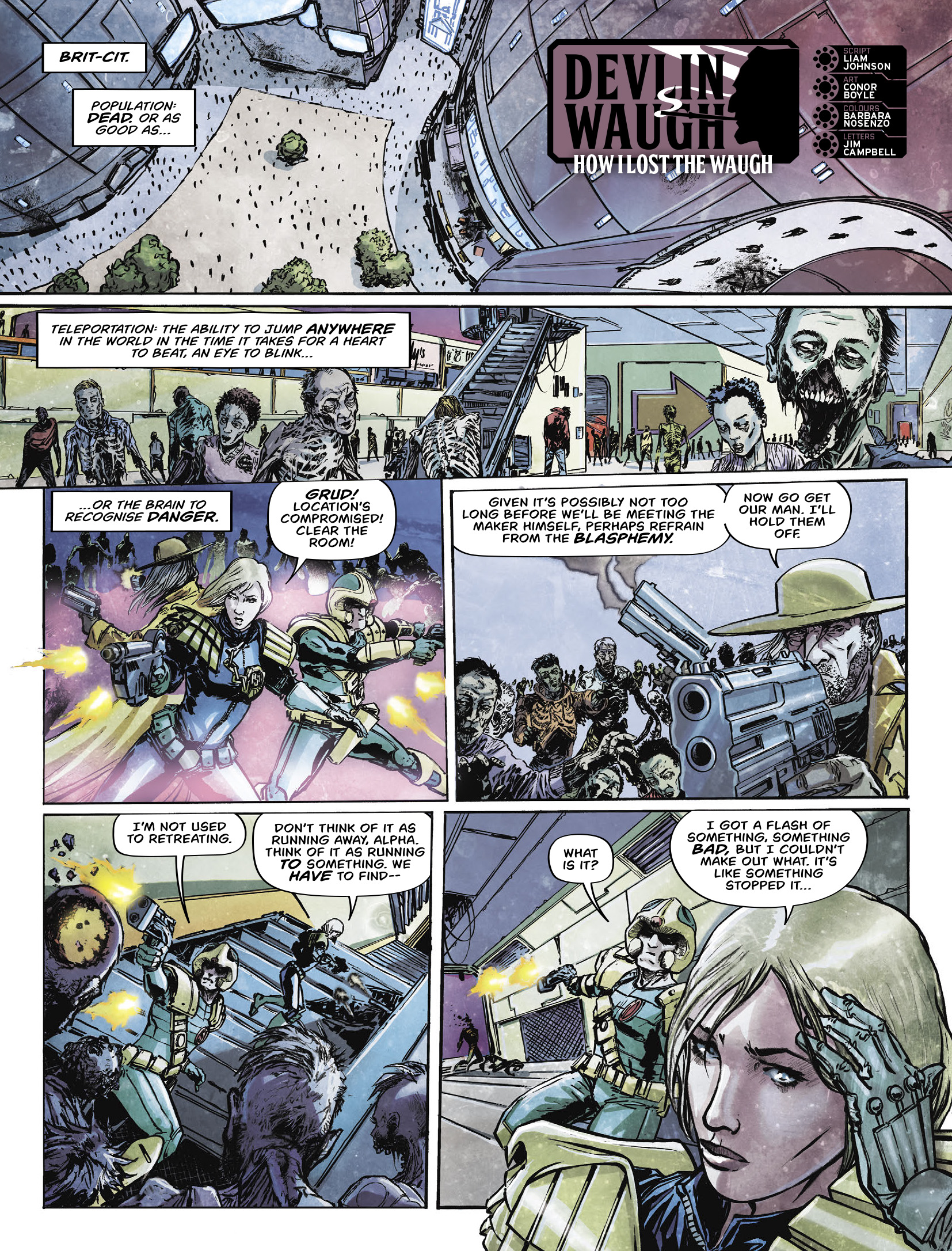 Read online Judge Dredd Megazine (Vol. 5) comic -  Issue #448 - 37
