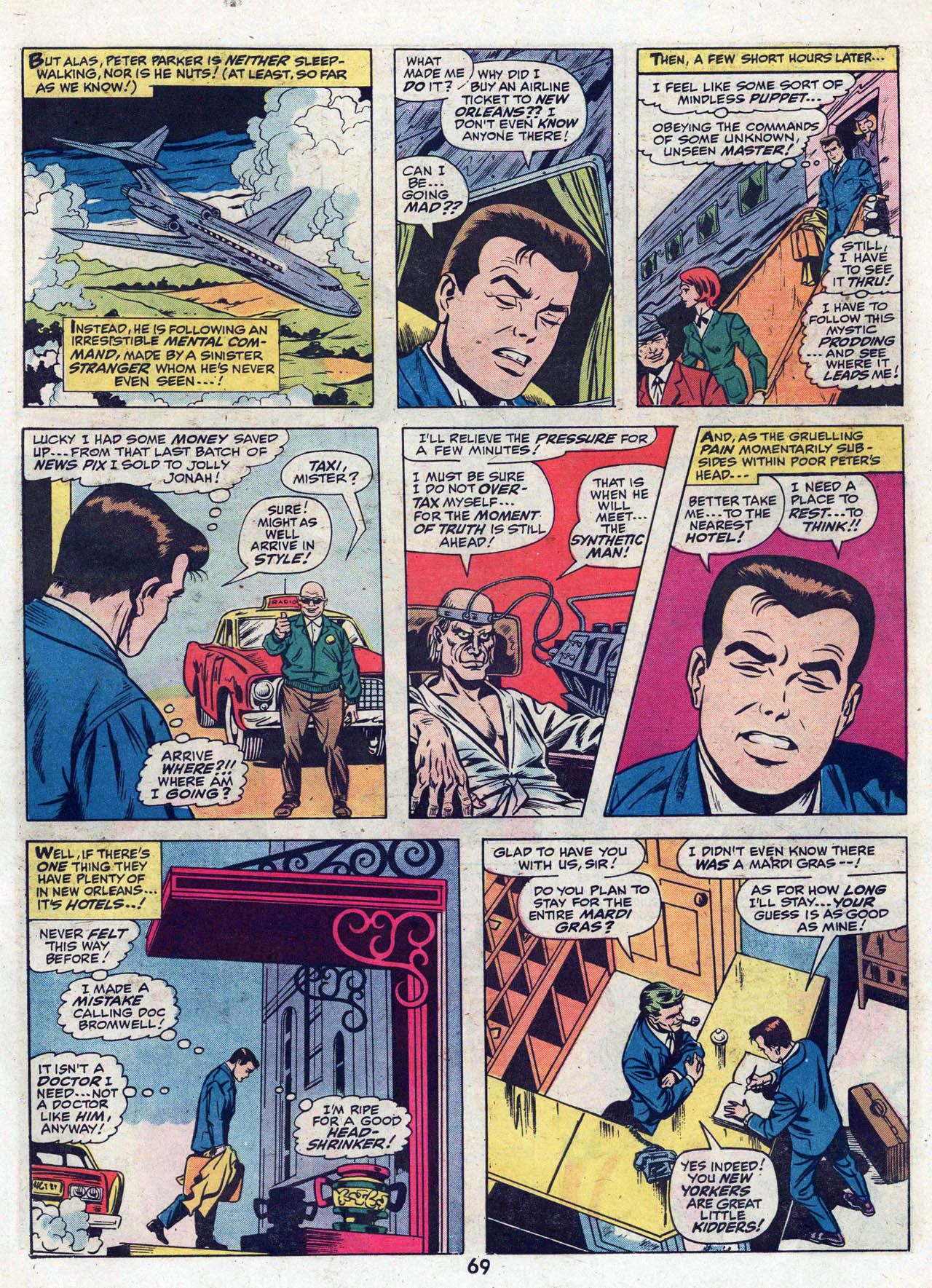 Read online Marvel Treasury Edition comic -  Issue #1 - 69